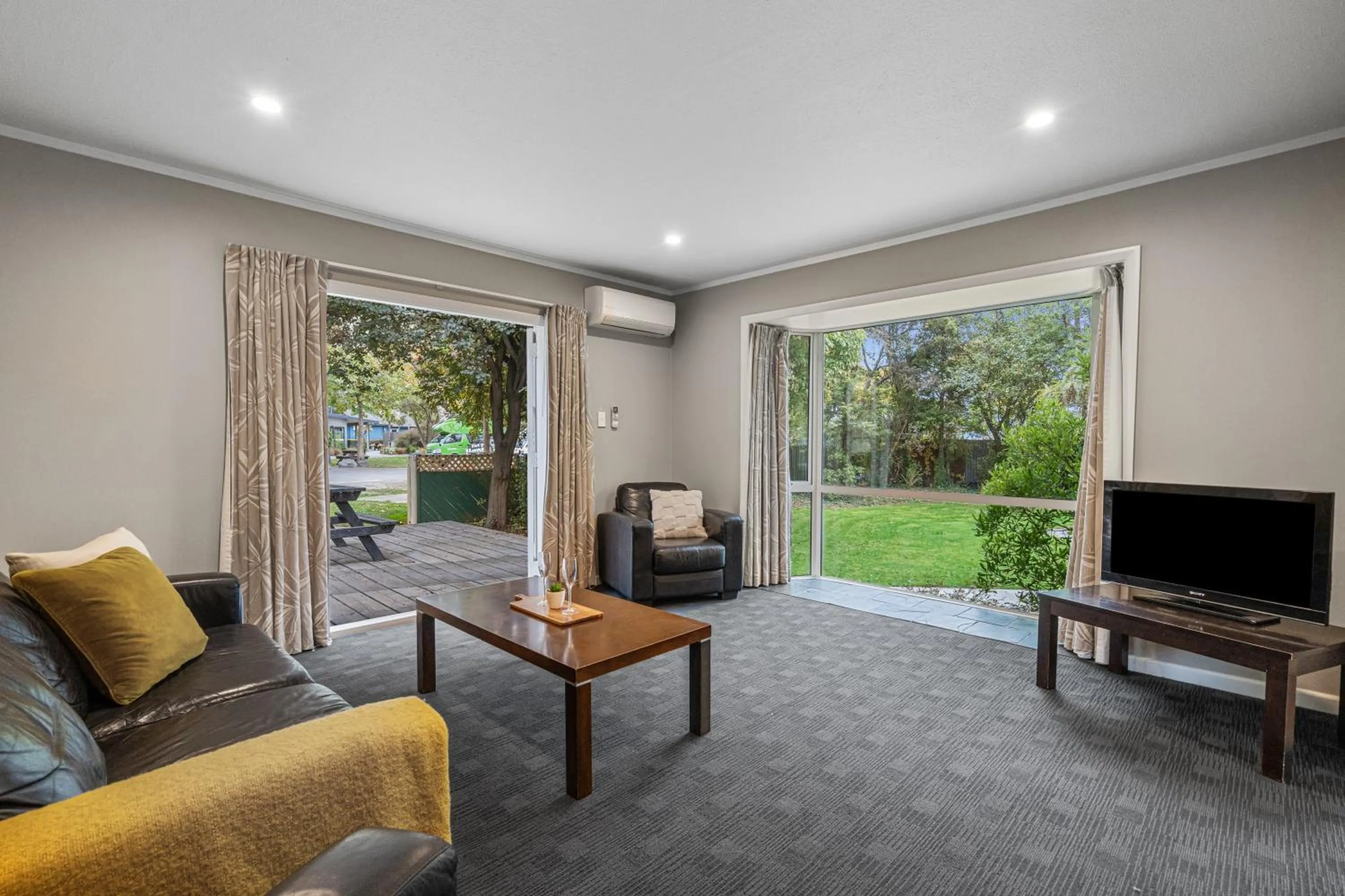 Living room in Tasman Holiday Parks - Christchurch