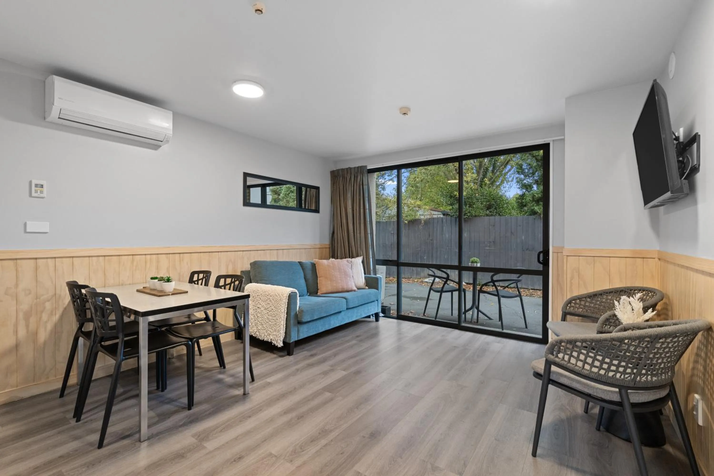 Living room in Tasman Holiday Parks - Christchurch