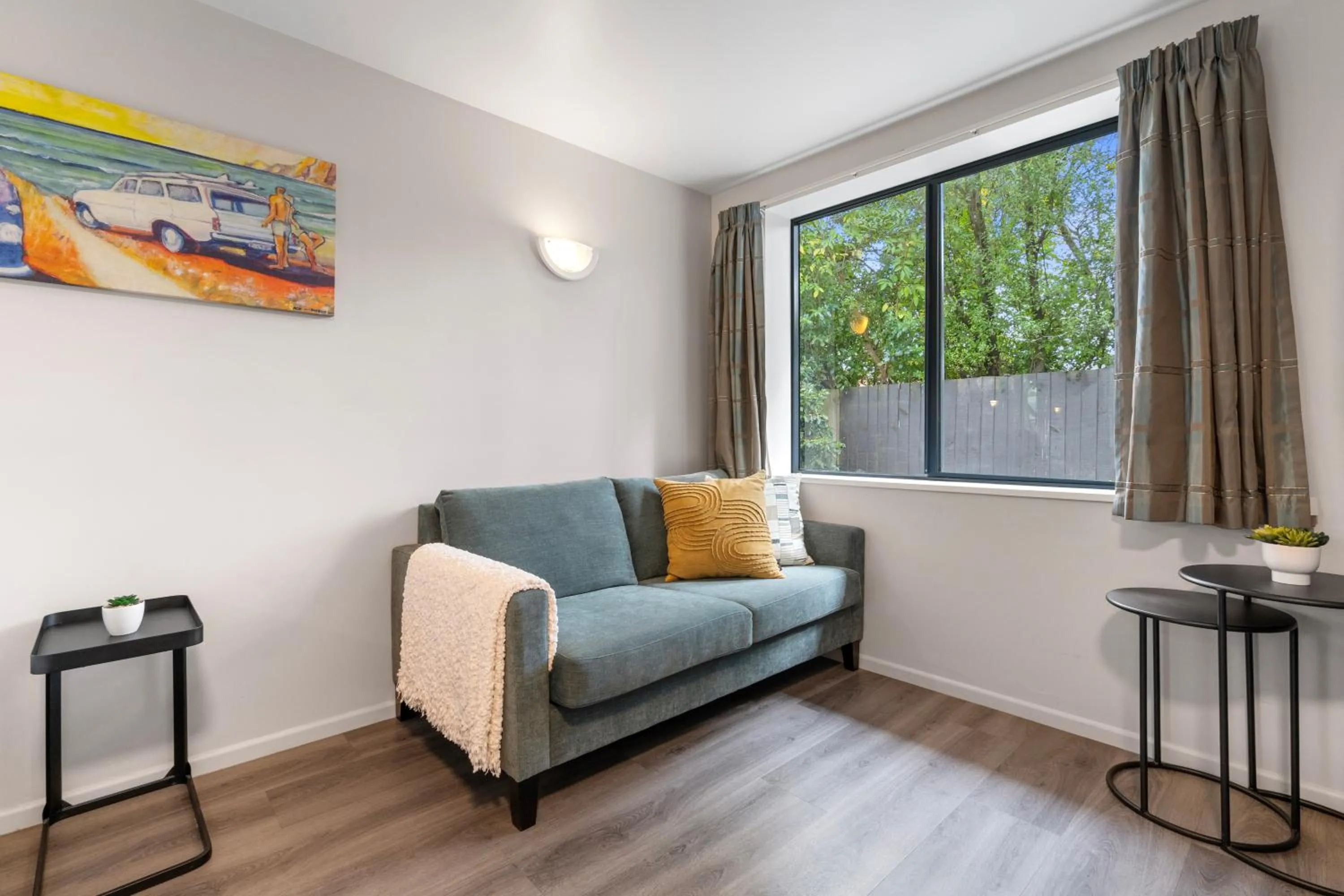 Living room in Tasman Holiday Parks - Christchurch