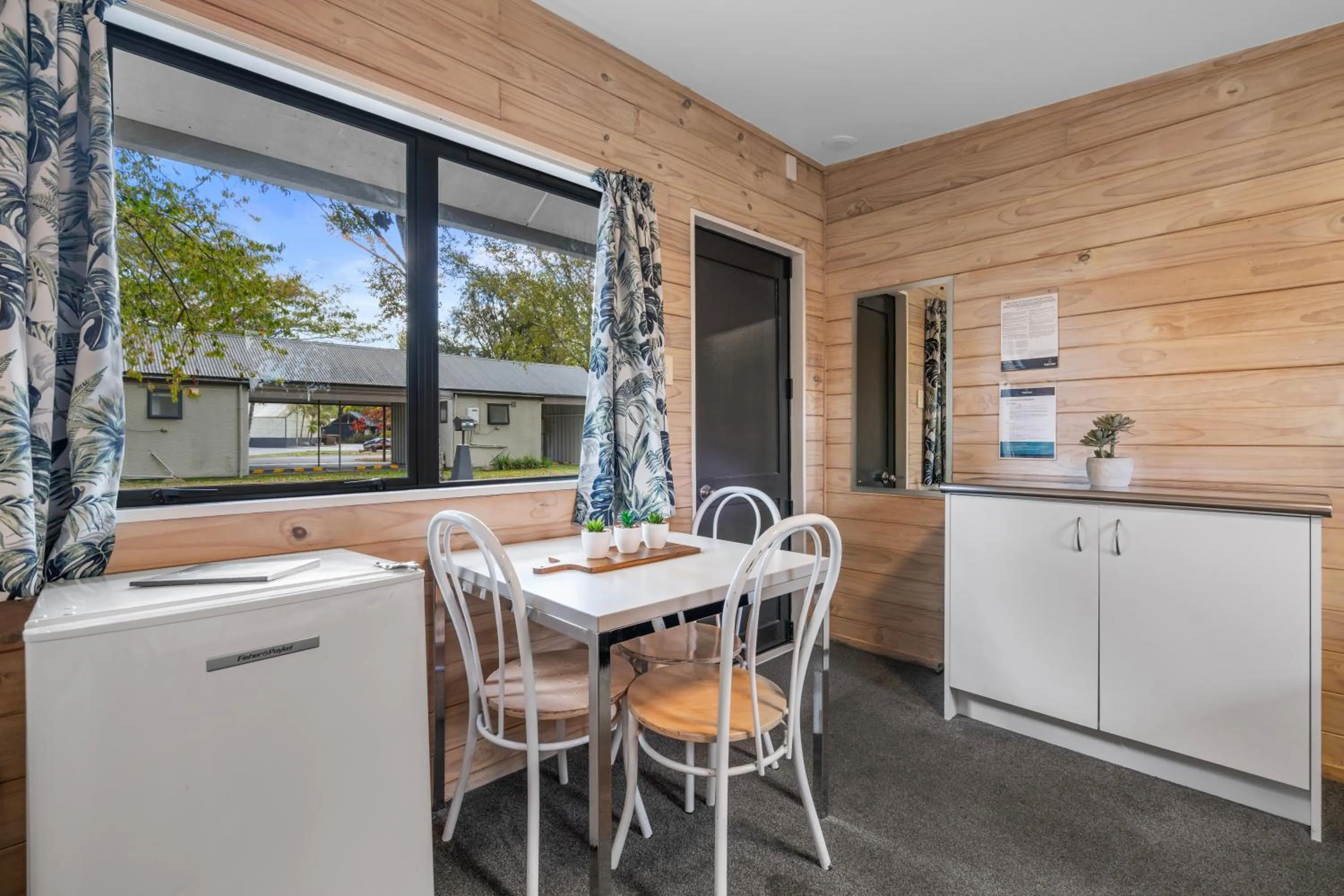 Seating area in Tasman Holiday Parks - Christchurch