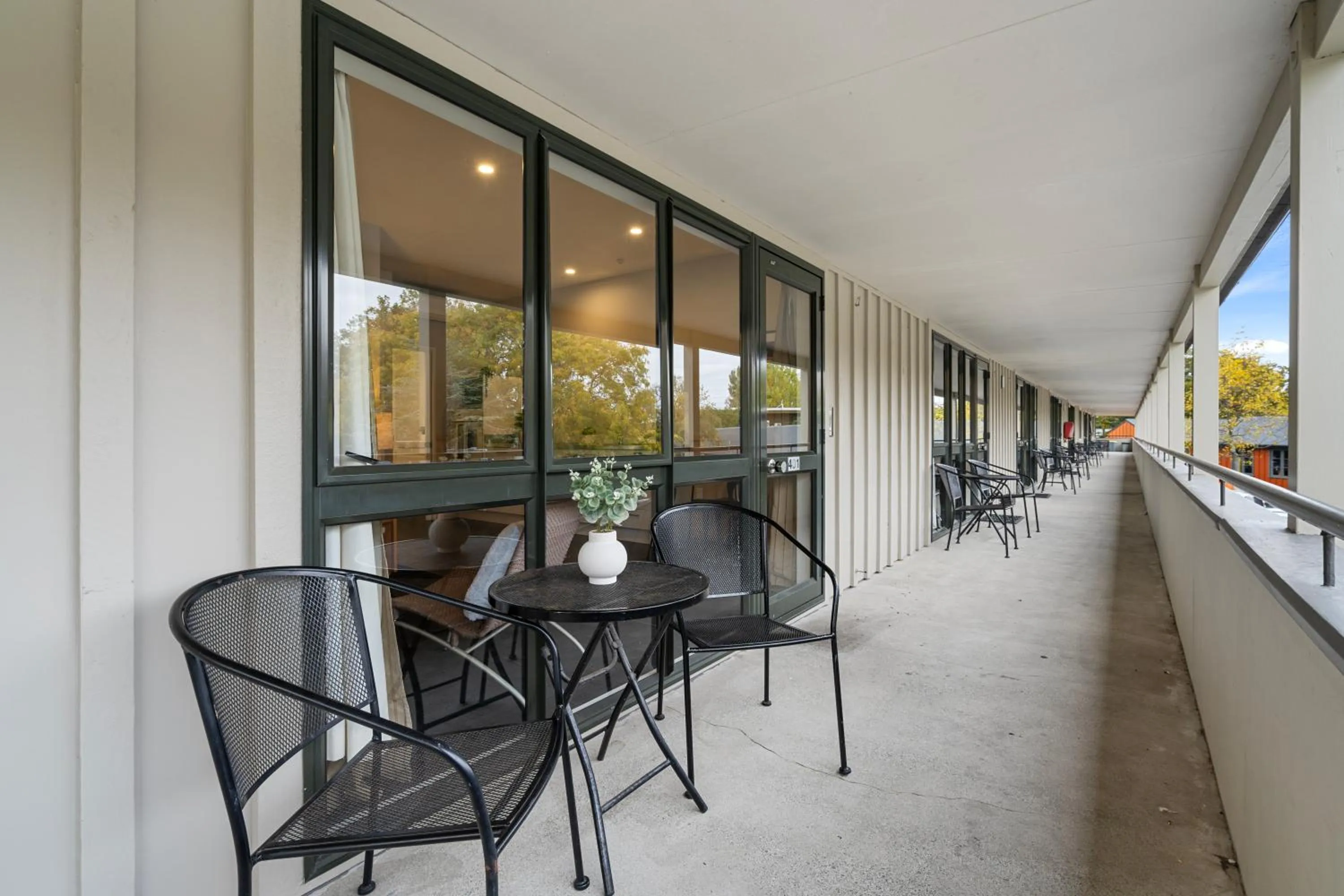 Balcony/Terrace in Tasman Holiday Parks - Christchurch