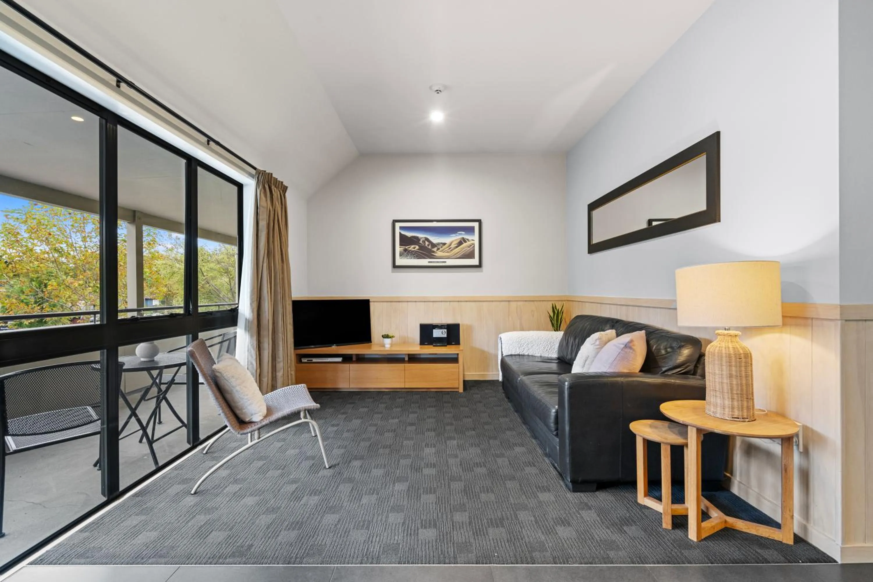 Living room in Tasman Holiday Parks - Christchurch