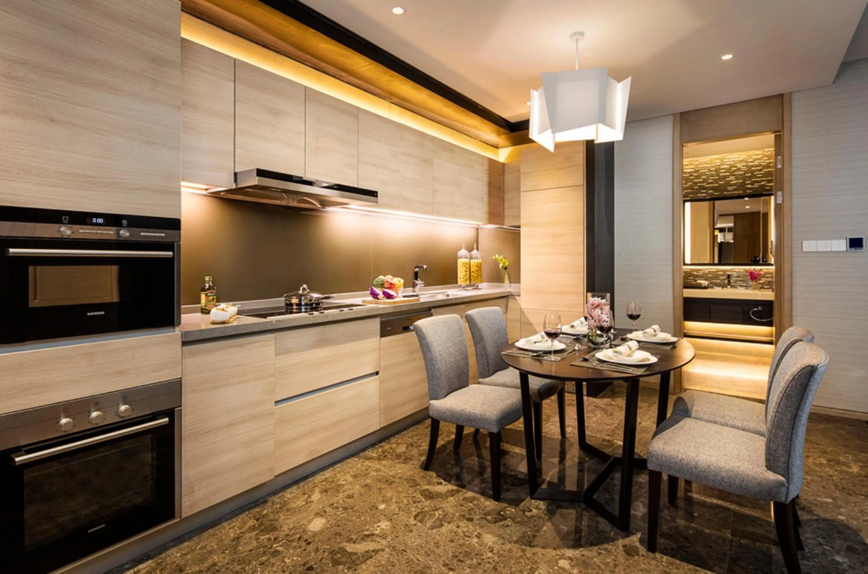 Living room in Ascott Central Wuxi