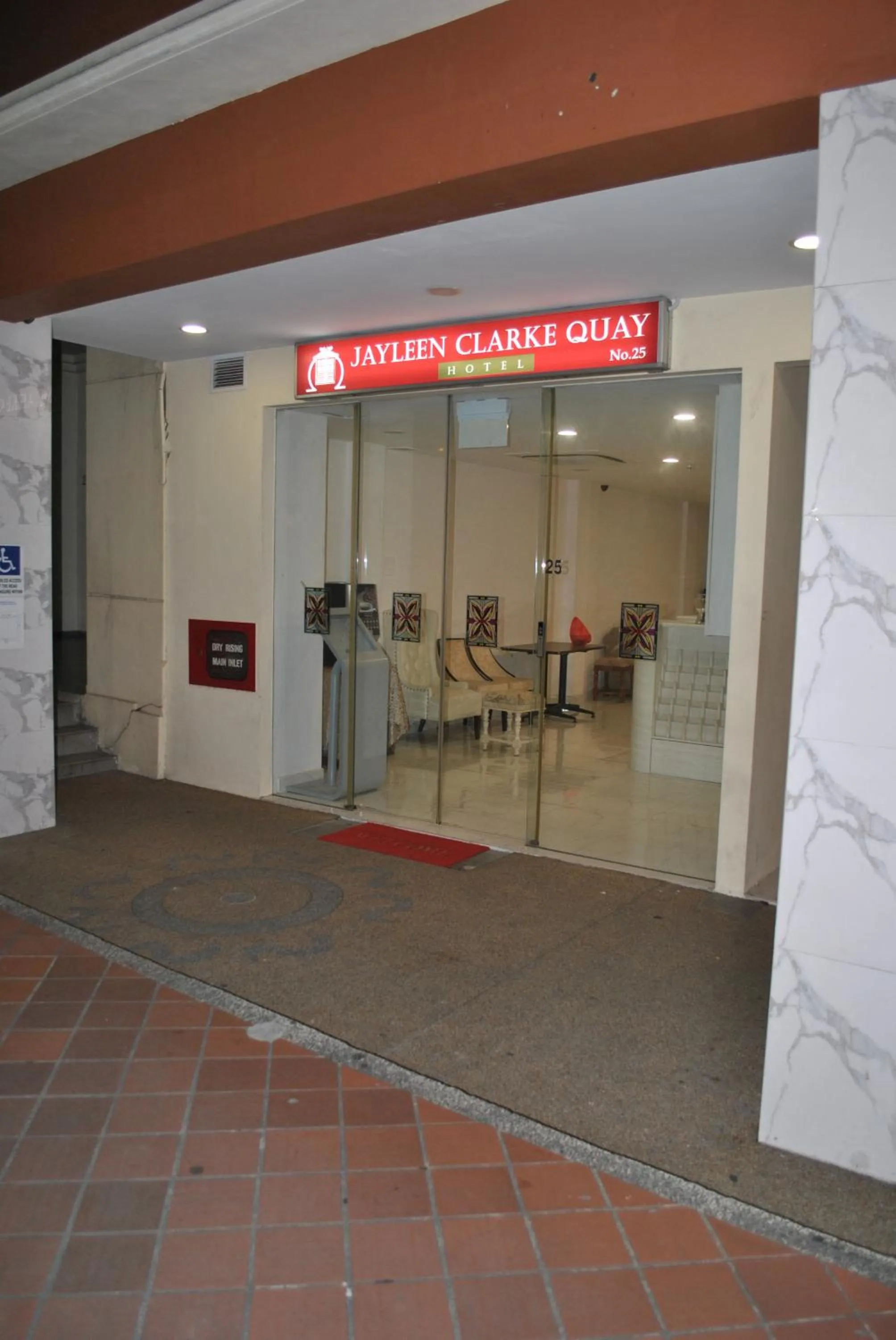 Property building in Jayleen Clarke Quay Hotel