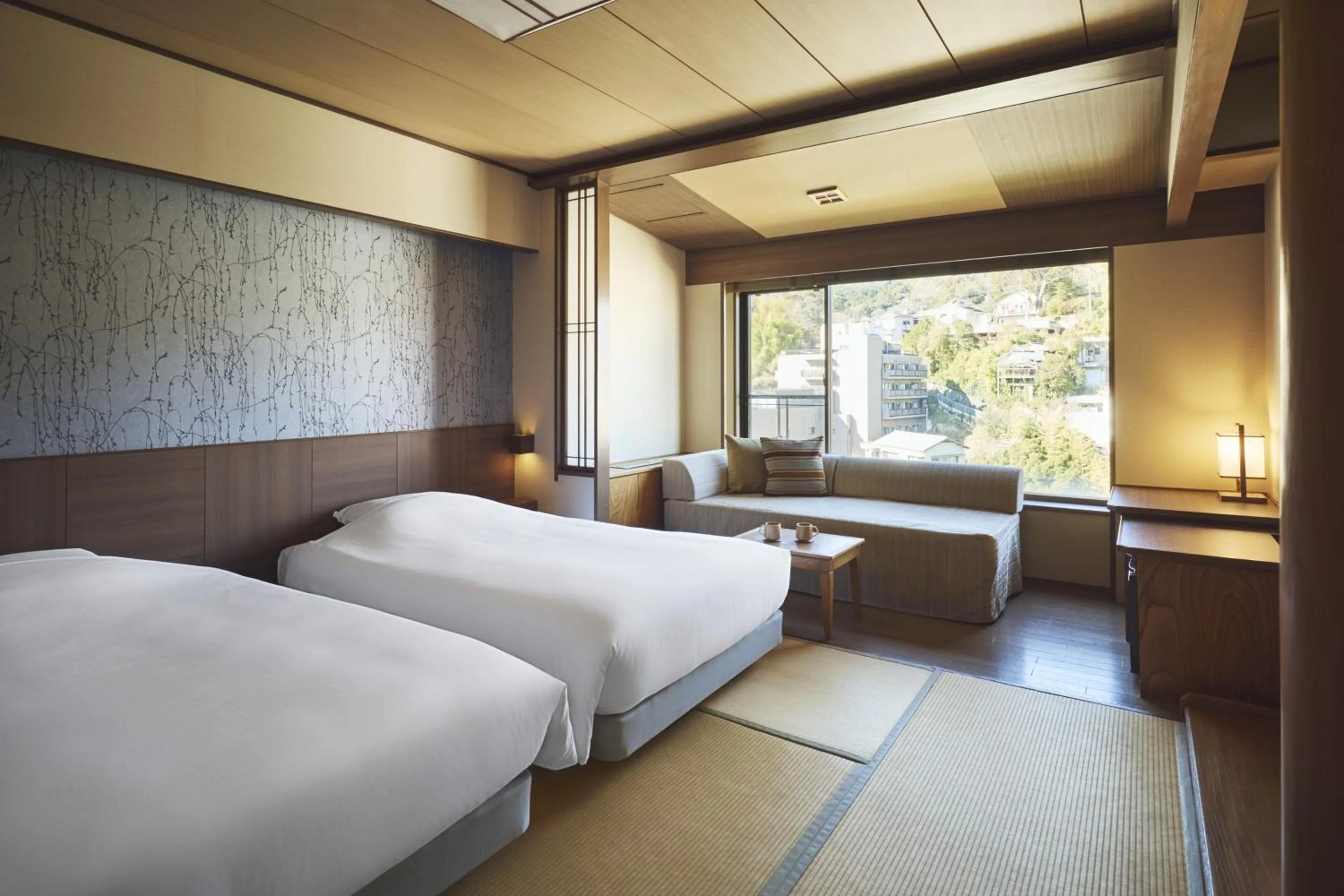 Photo of the whole room, Bed in Laforet Ito Onsen Yunoniwa