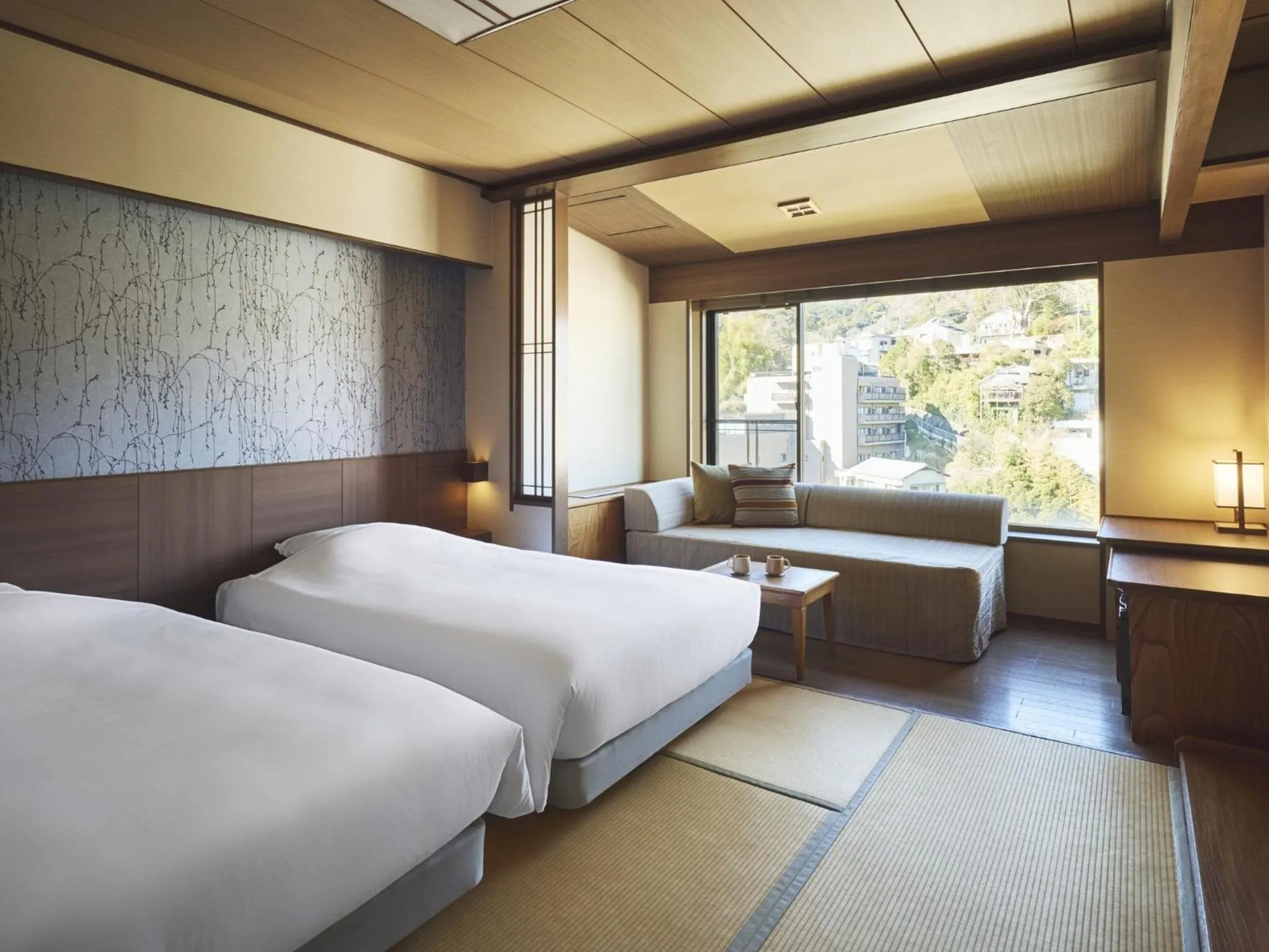 Photo of the whole room, Bed in Laforet Ito Onsen Yunoniwa