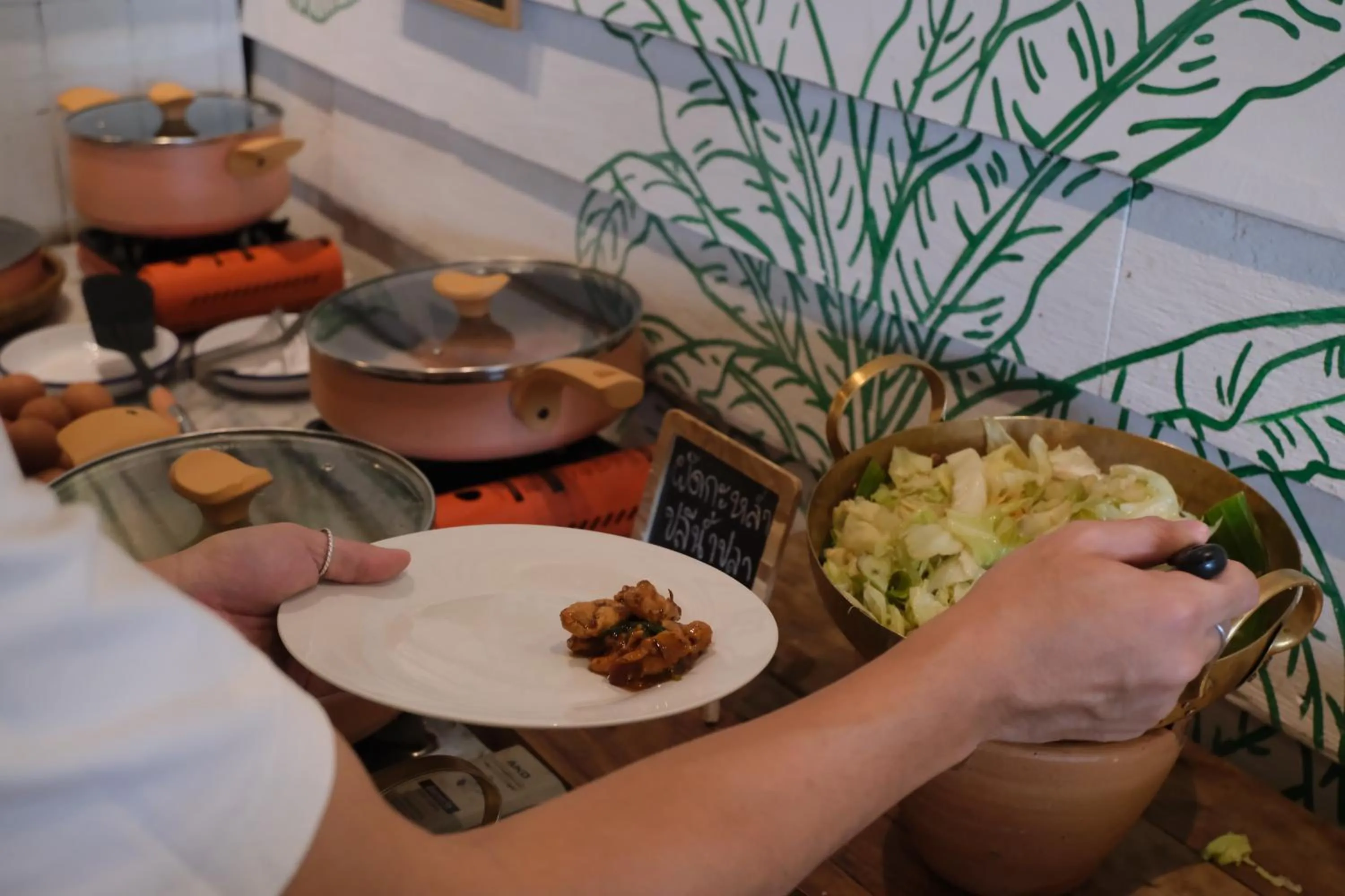 Food in Brown House Hotel