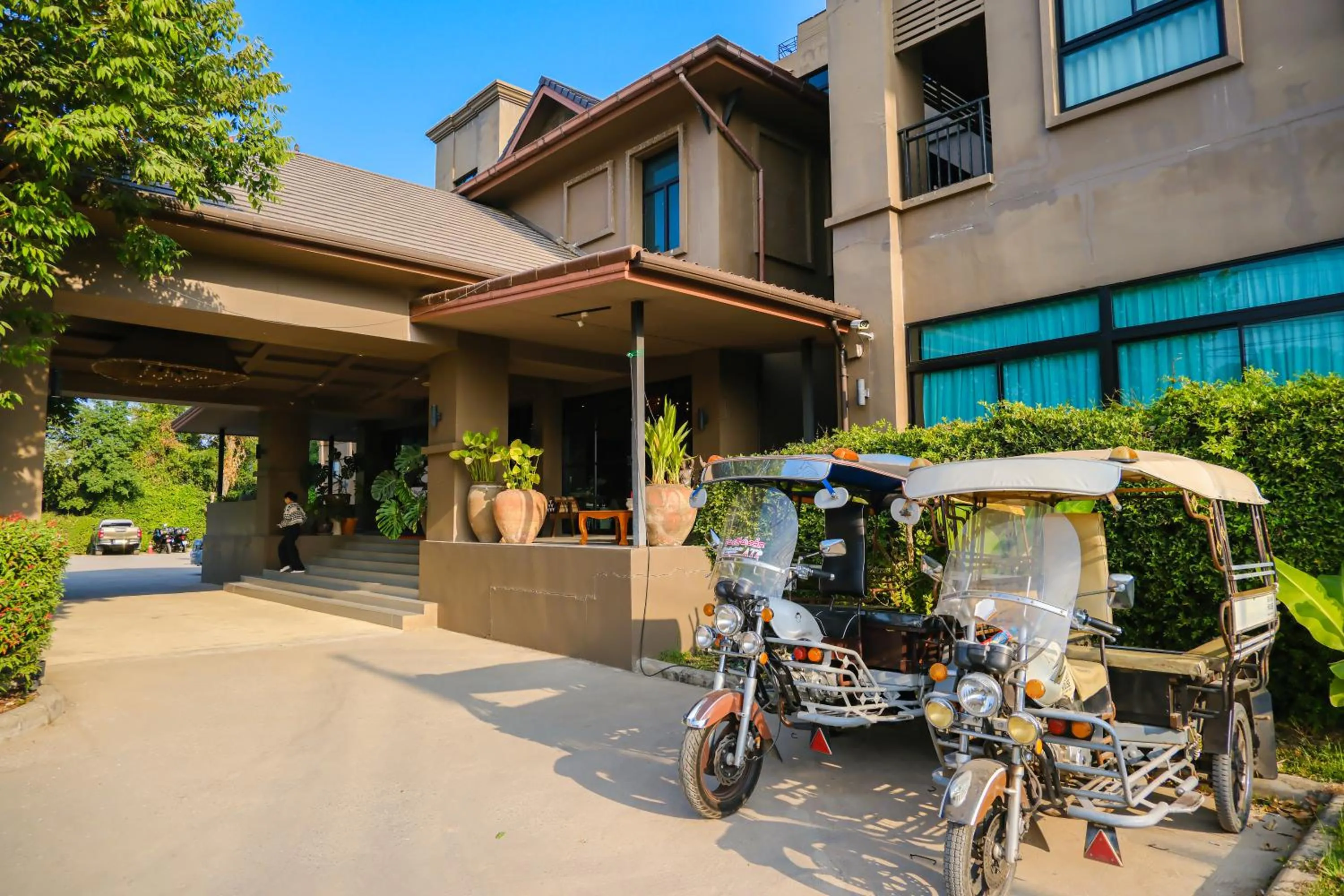 Property building in Brown House Hotel