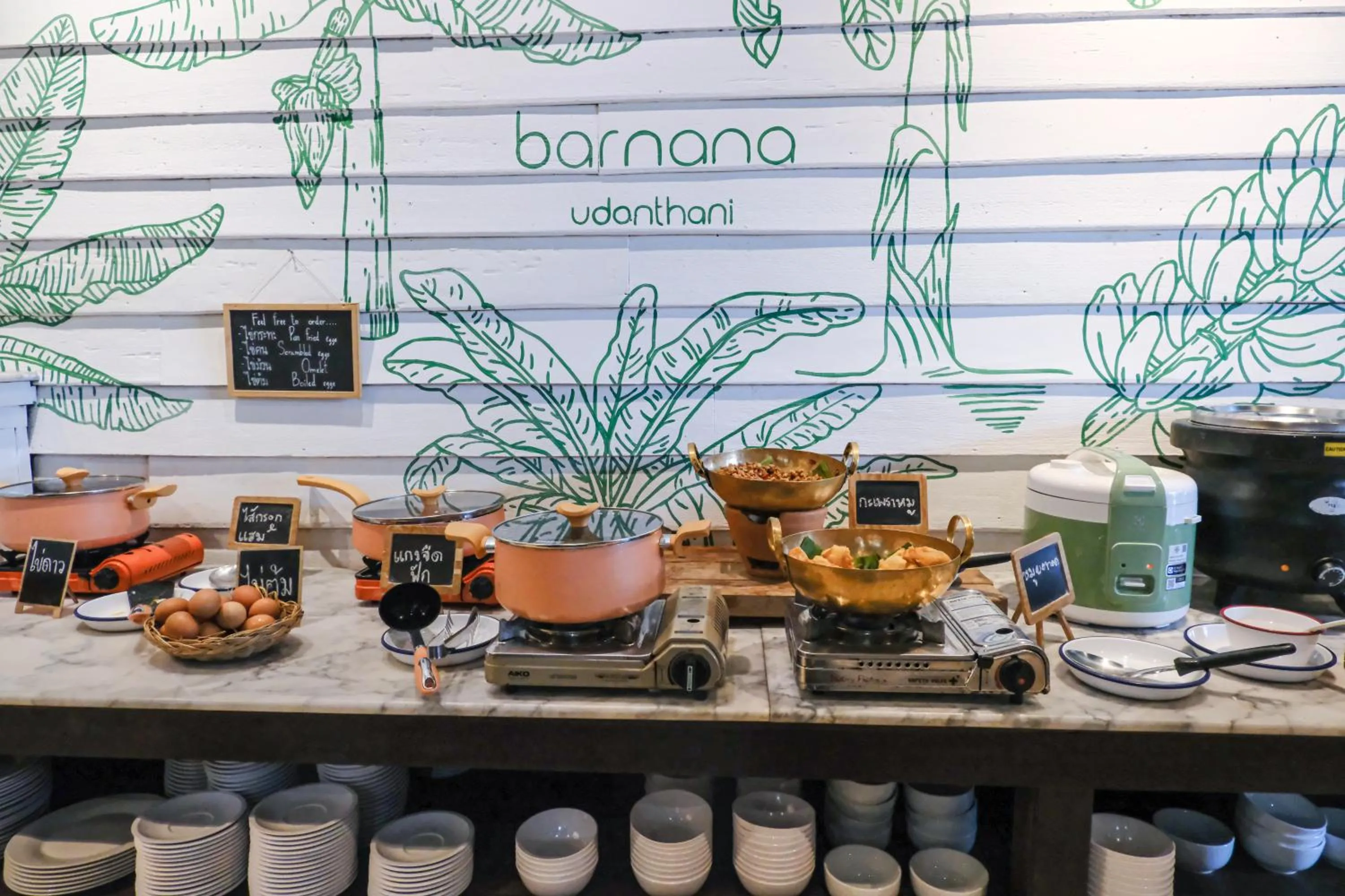 Breakfast in Brown House Hotel