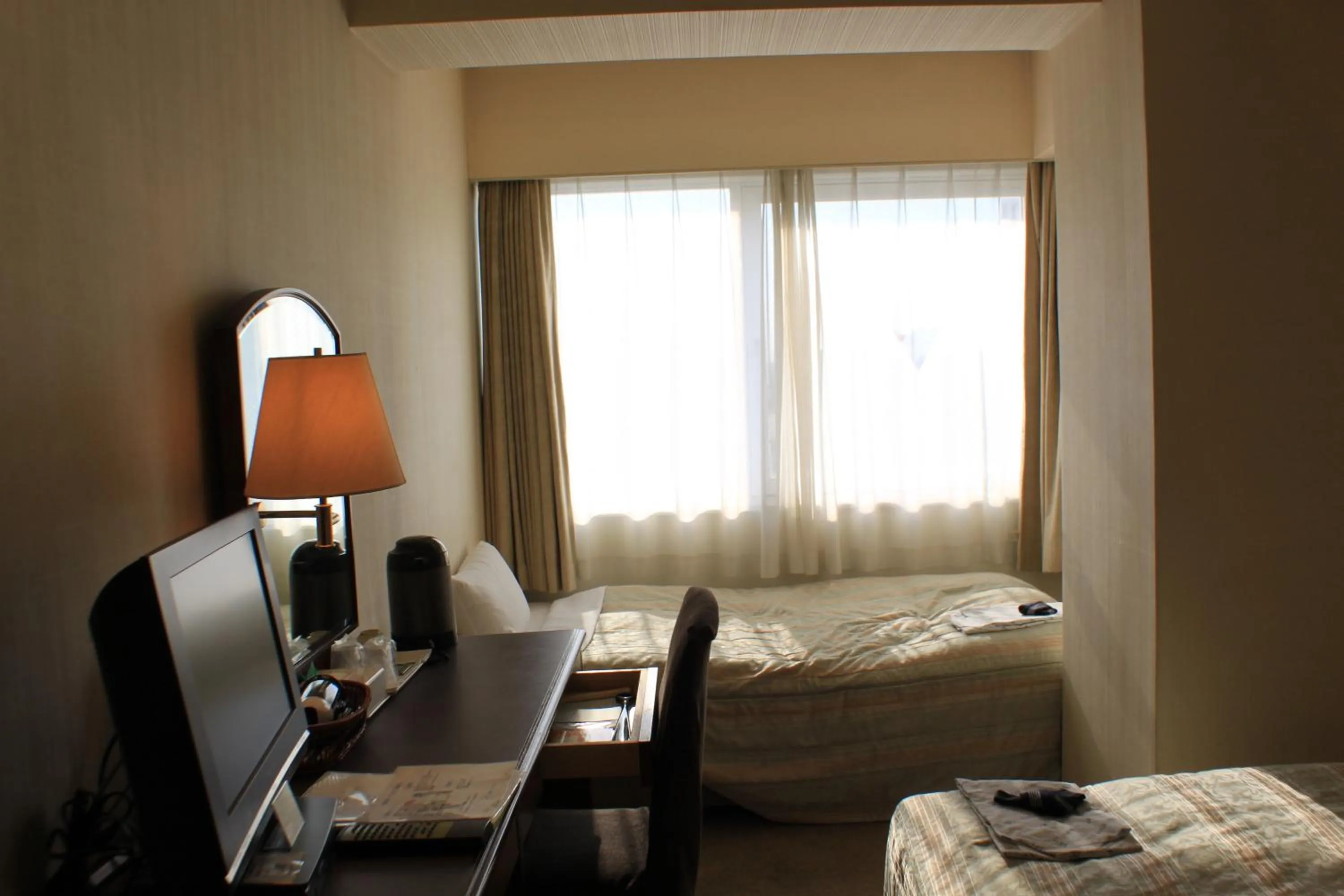 Bed in Ichihara Marine Hotel