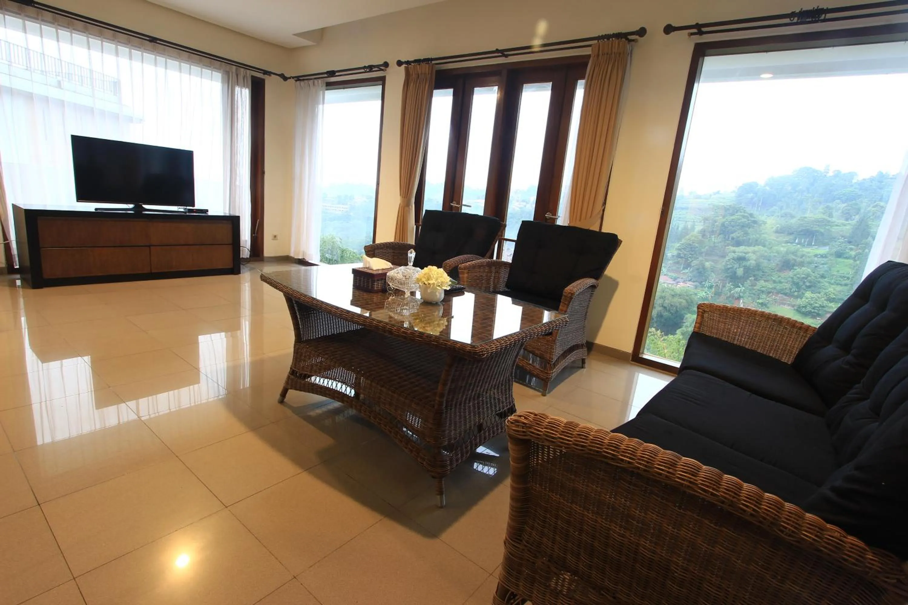 Living room in Villa Kencana Syariah