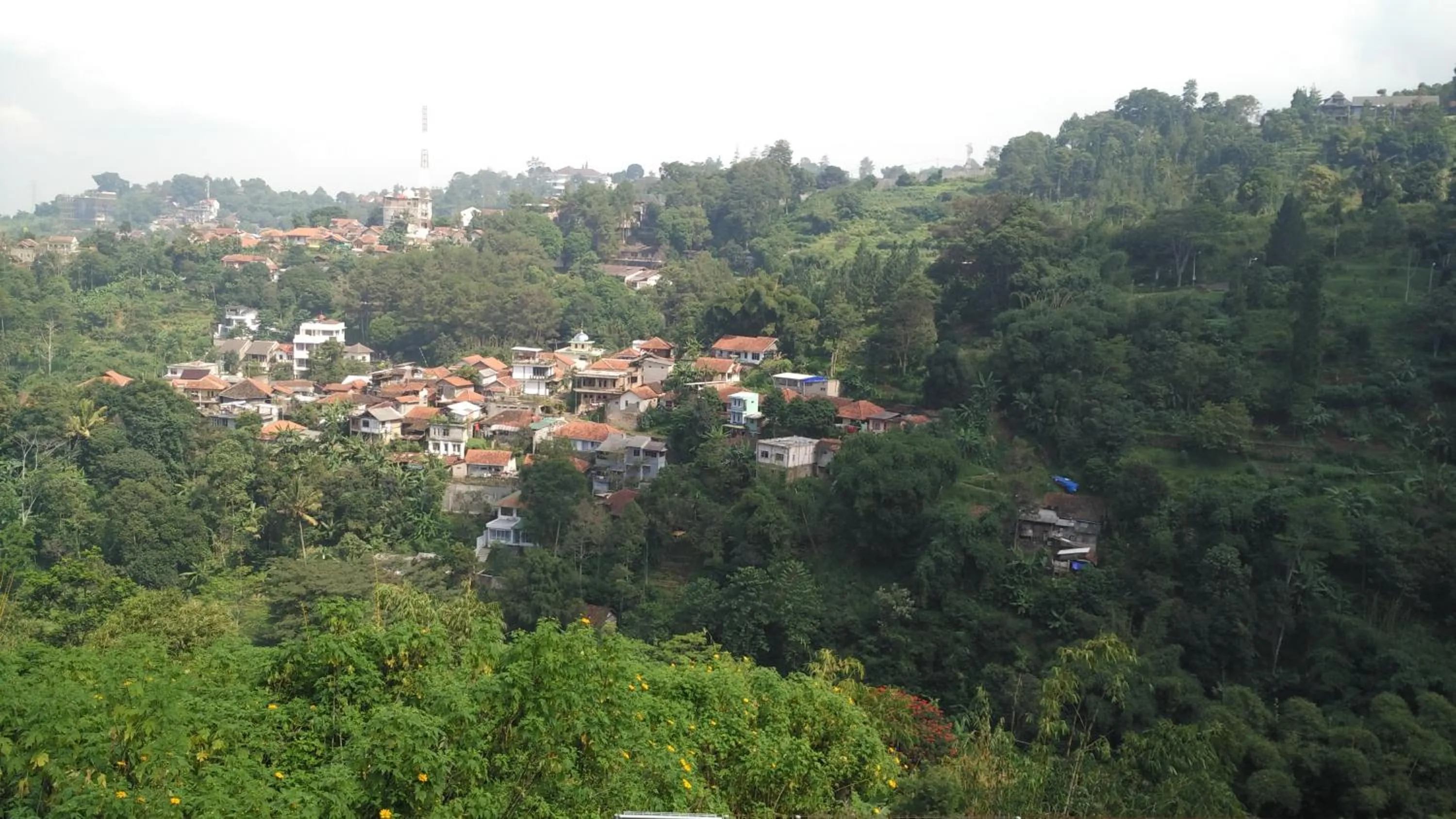 Mountain view in Villa Kencana Syariah