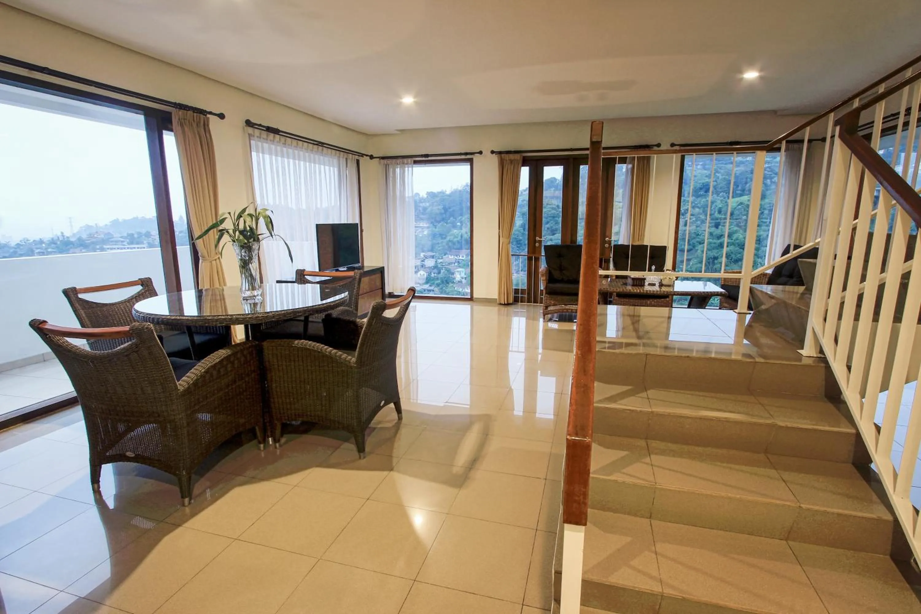 Dining area in Villa Kencana Syariah