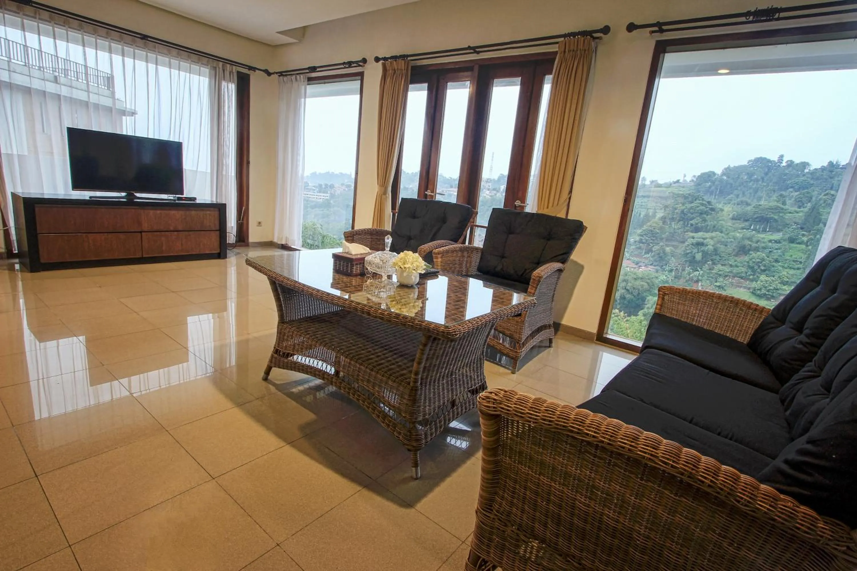 Living room in Villa Kencana Syariah