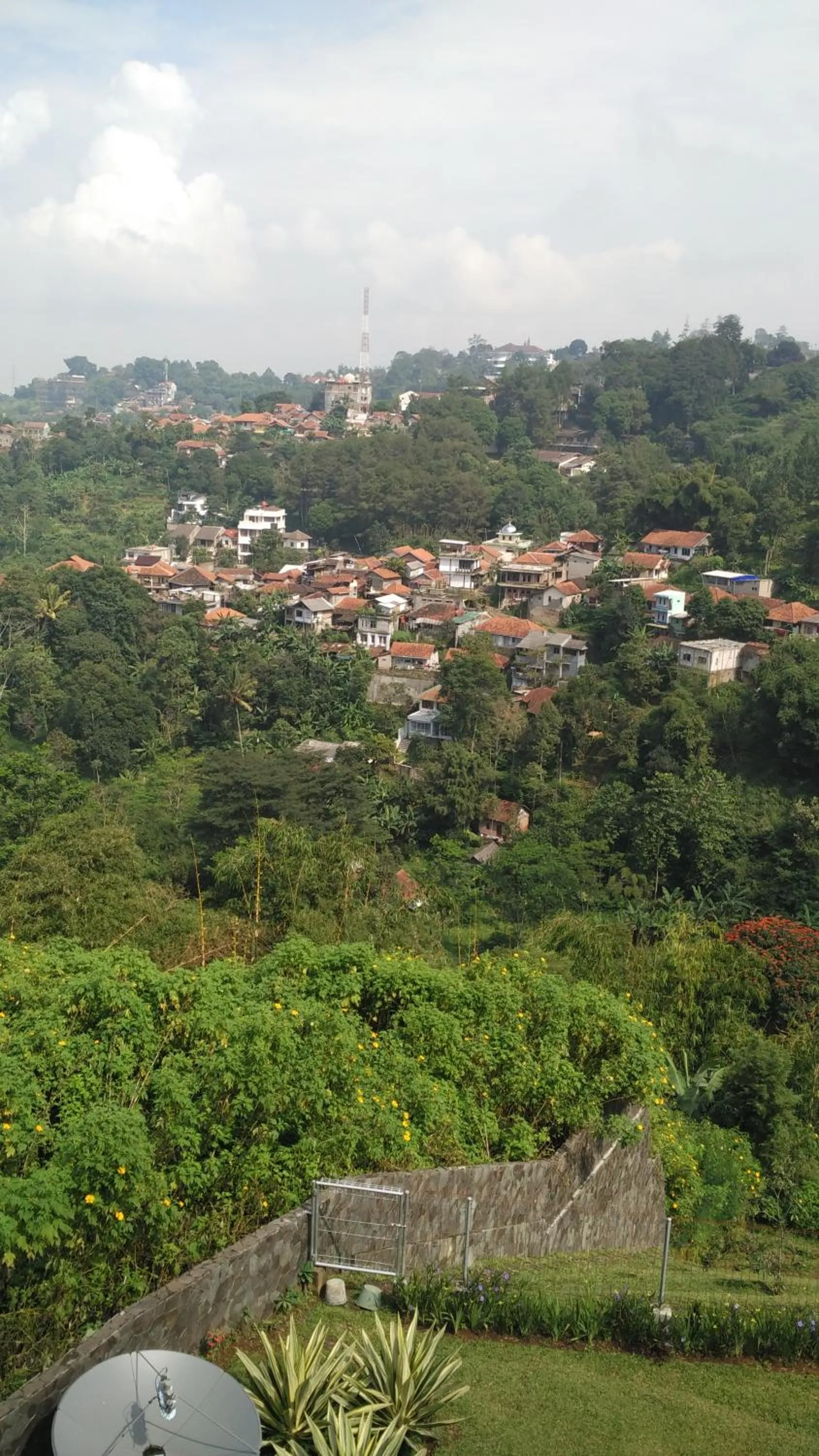 Mountain view in Villa Kencana Syariah