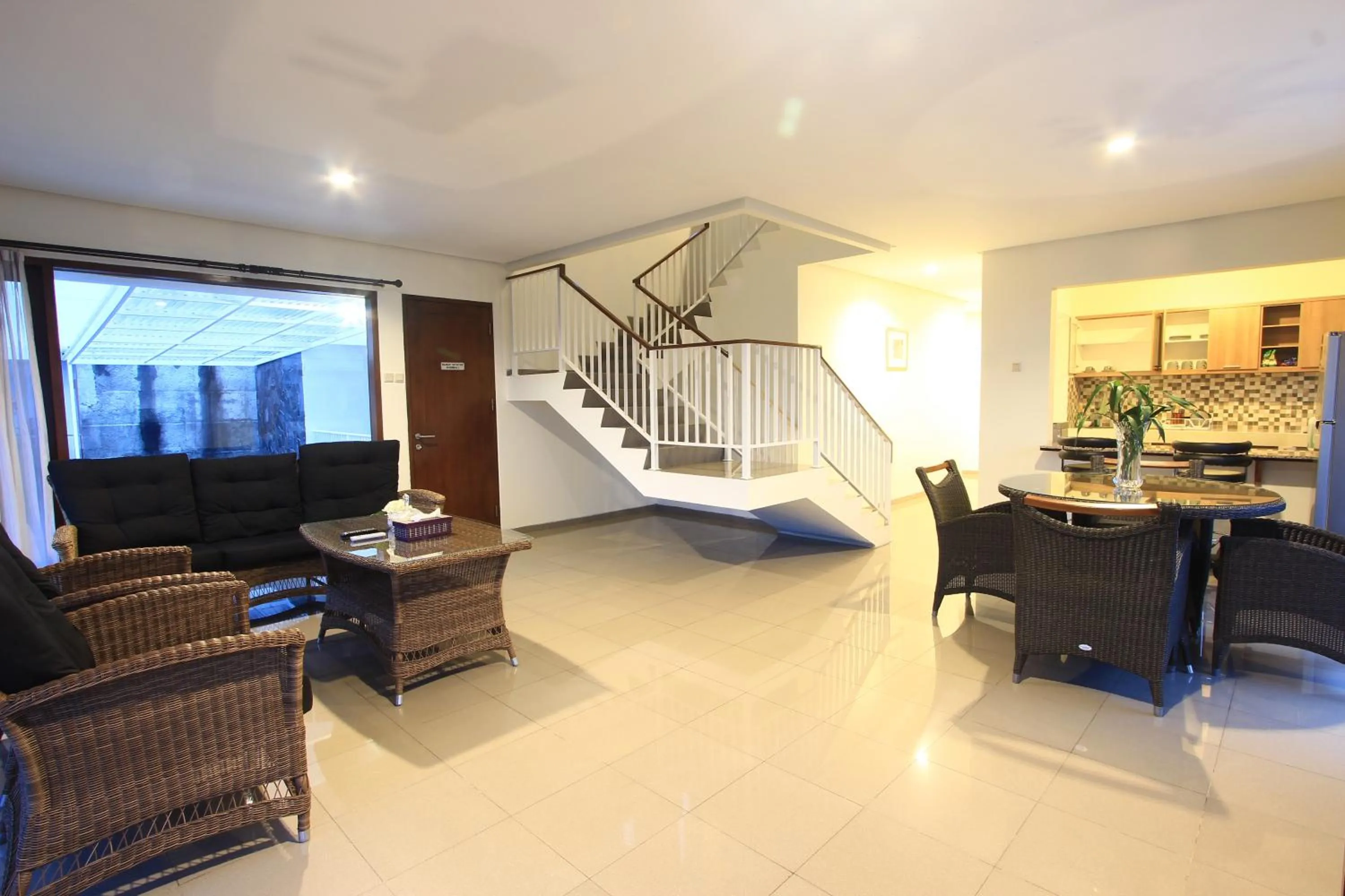 Living room in Villa Kencana Syariah