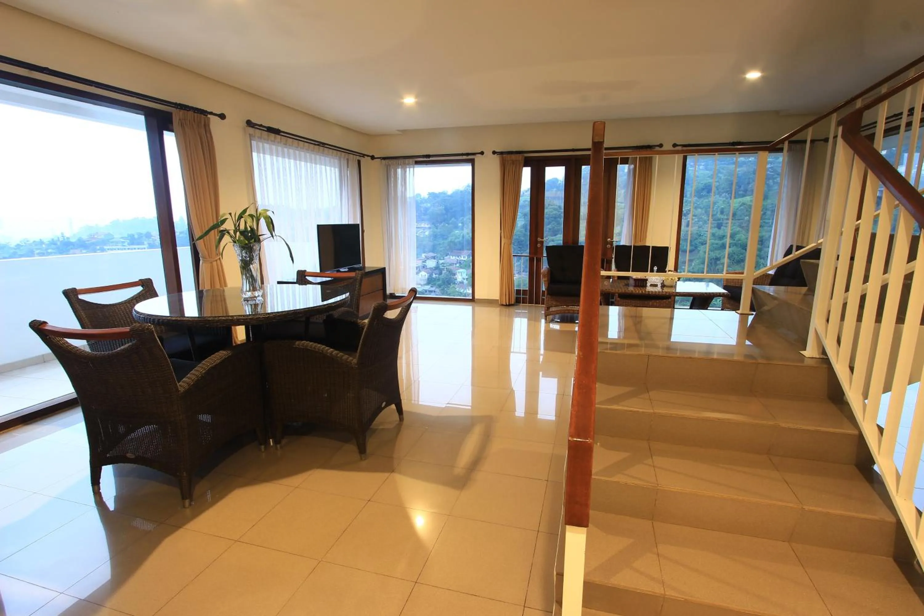 Dining area in Villa Kencana Syariah