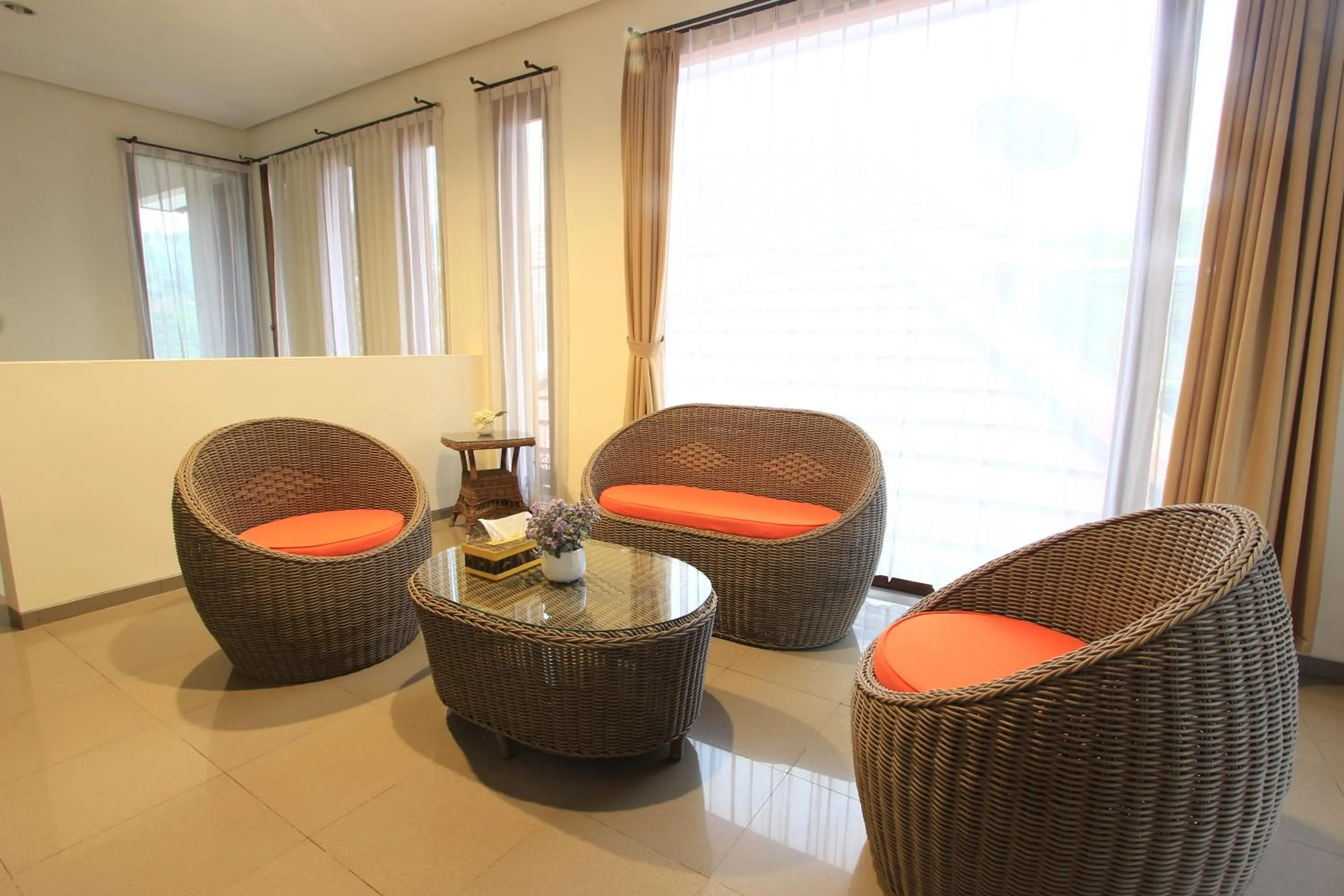 Living room in Villa Kencana Syariah