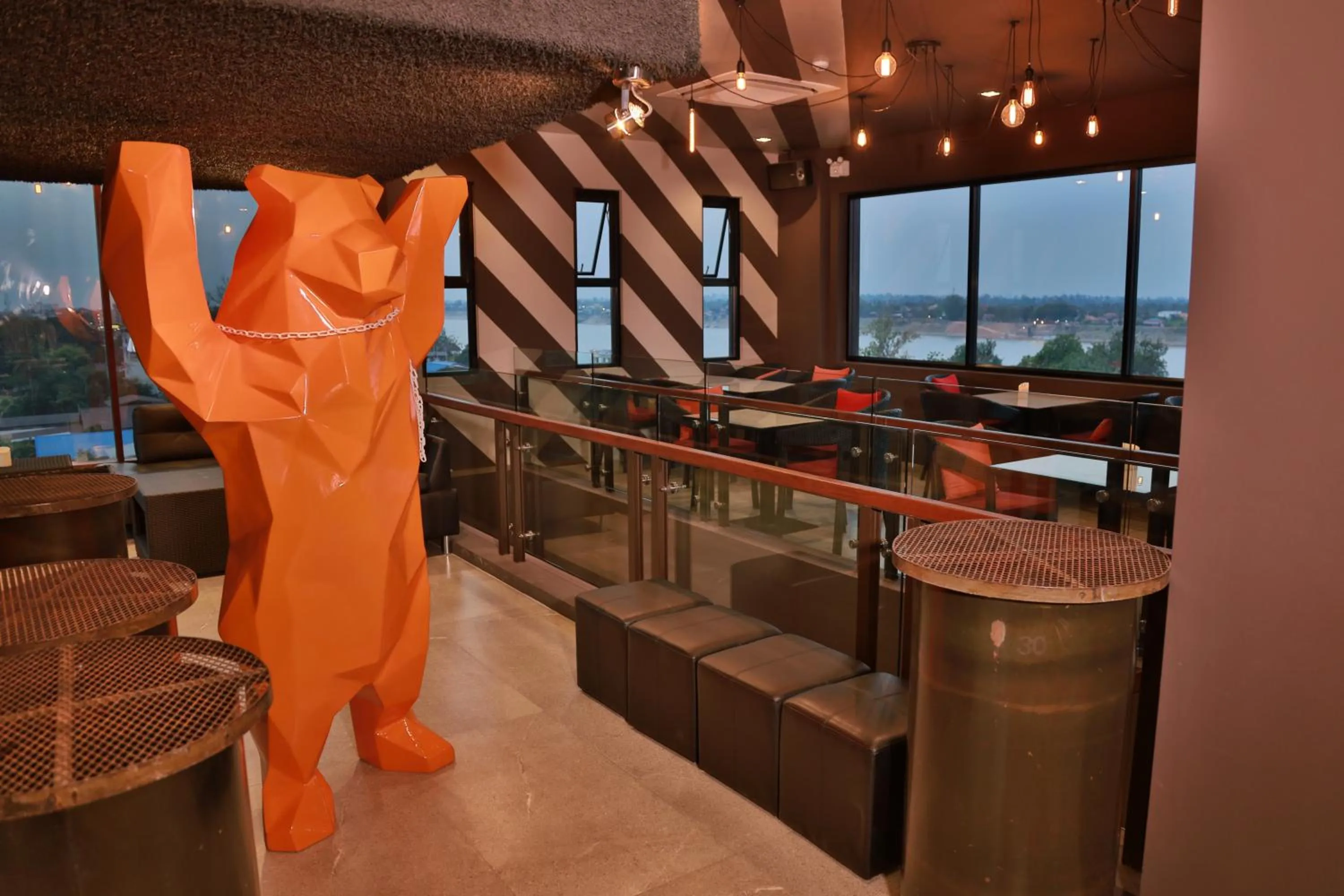 Decorative detail in Amanta Hotel Nongkhai