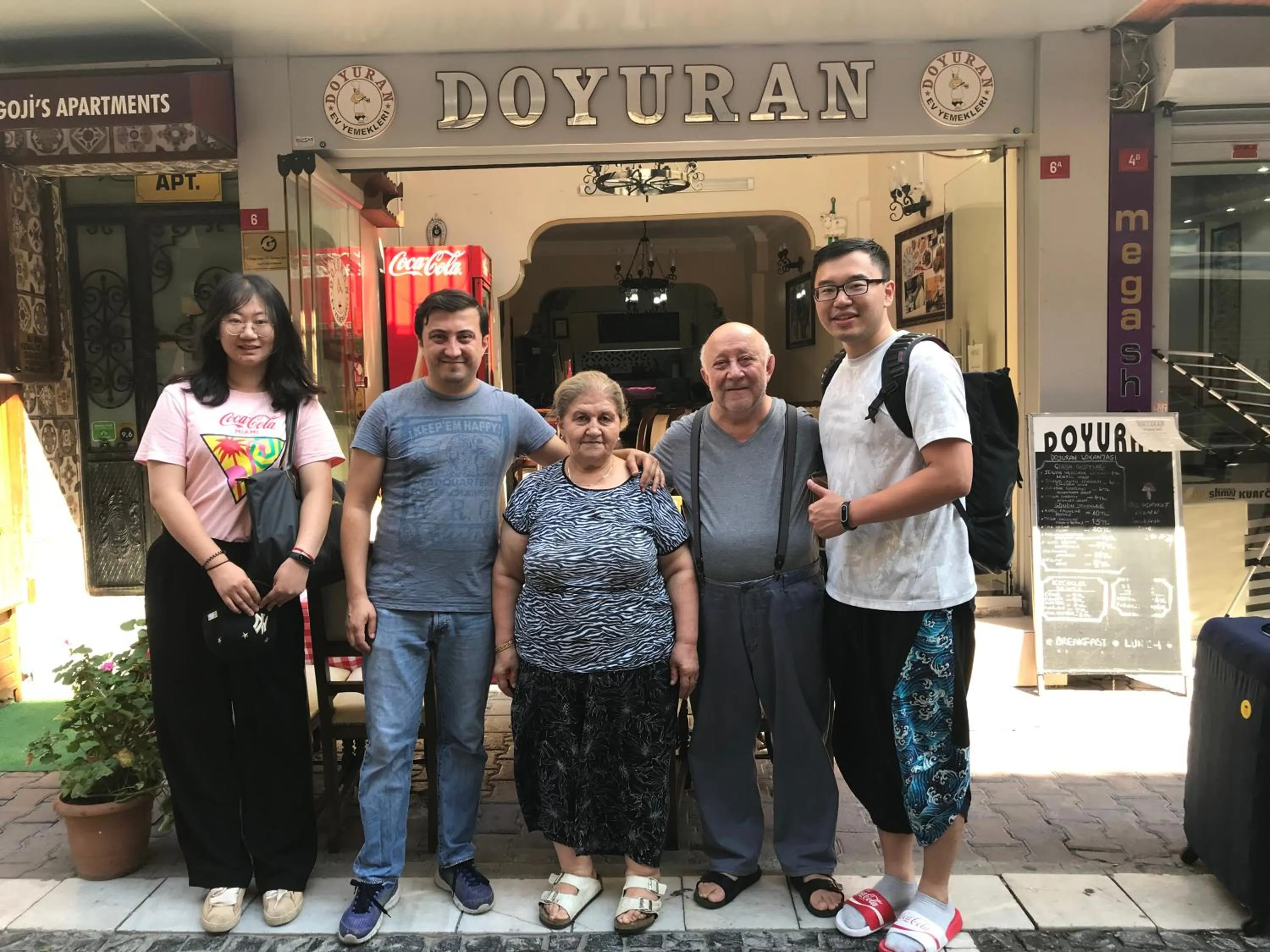 Family in Goji's Apartments