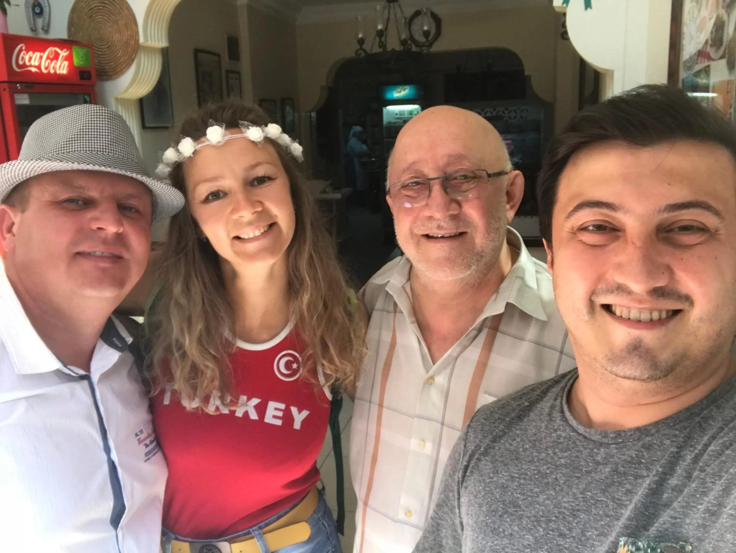 group of guests in Goji's Apartments