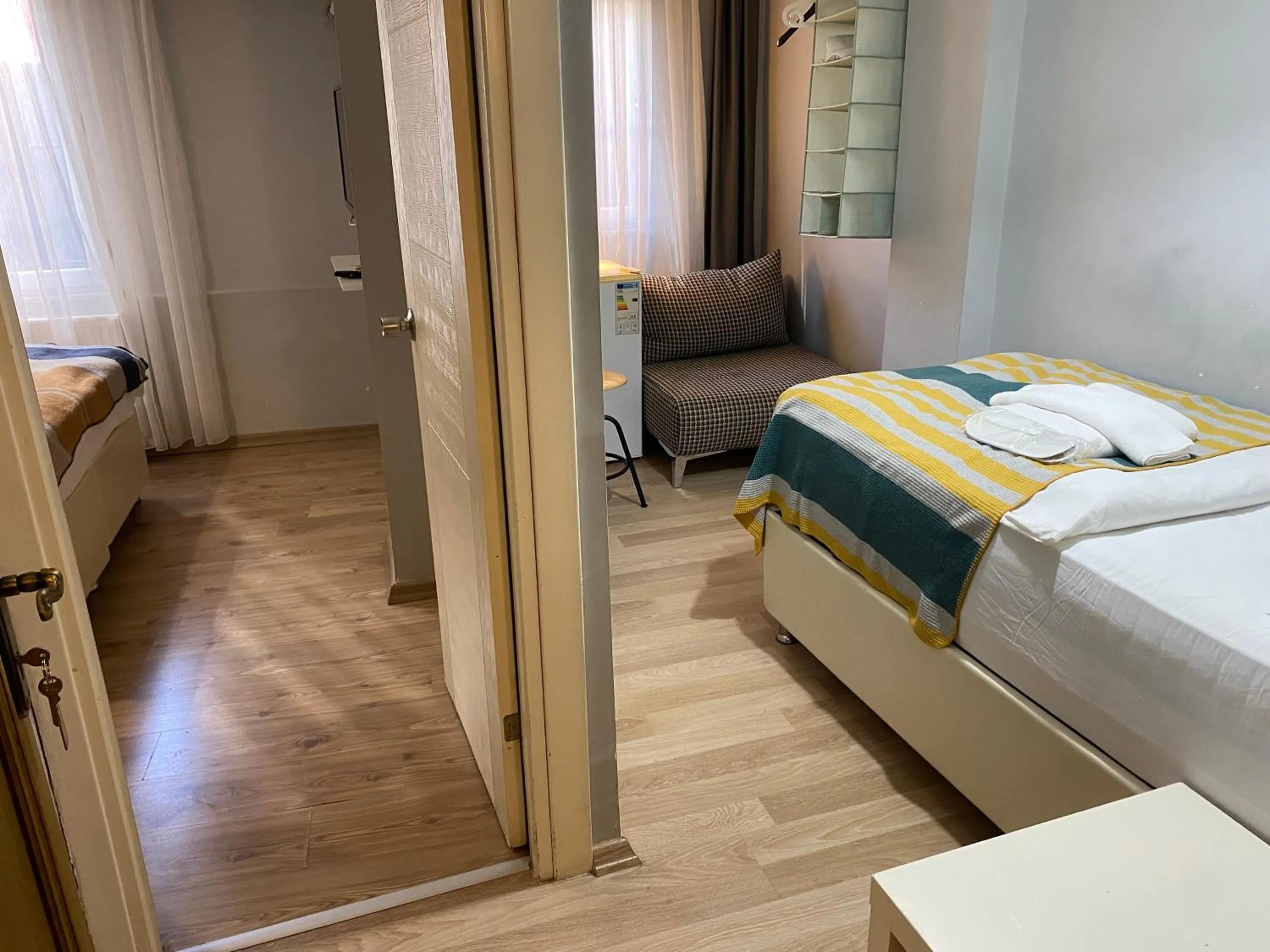 Bed in Goji's Apartments