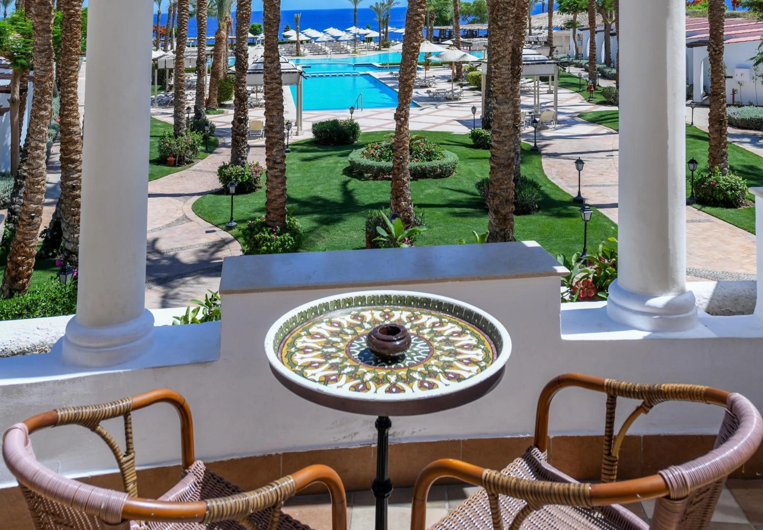 Balcony/Terrace in JAZ Fanara Resort