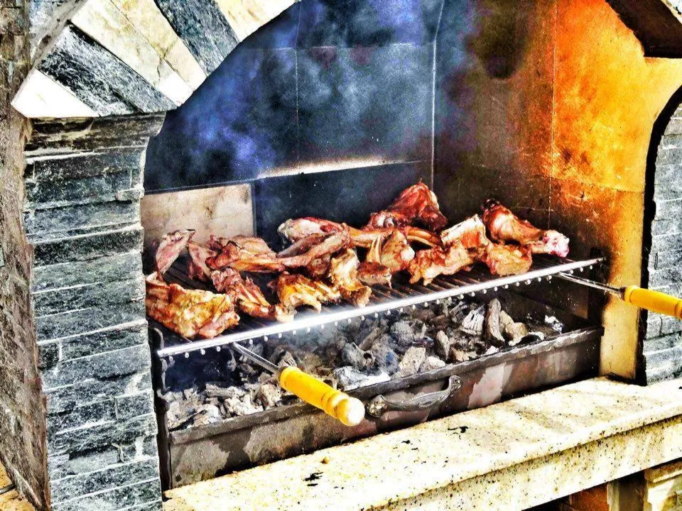 BBQ facilities in Villa Katalina