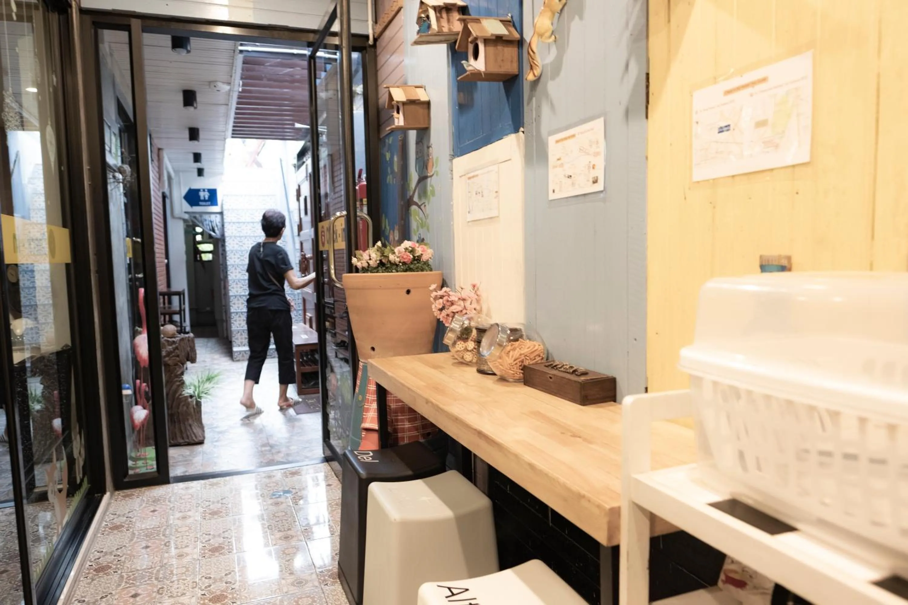 Lobby or reception in Check-in My Hostel