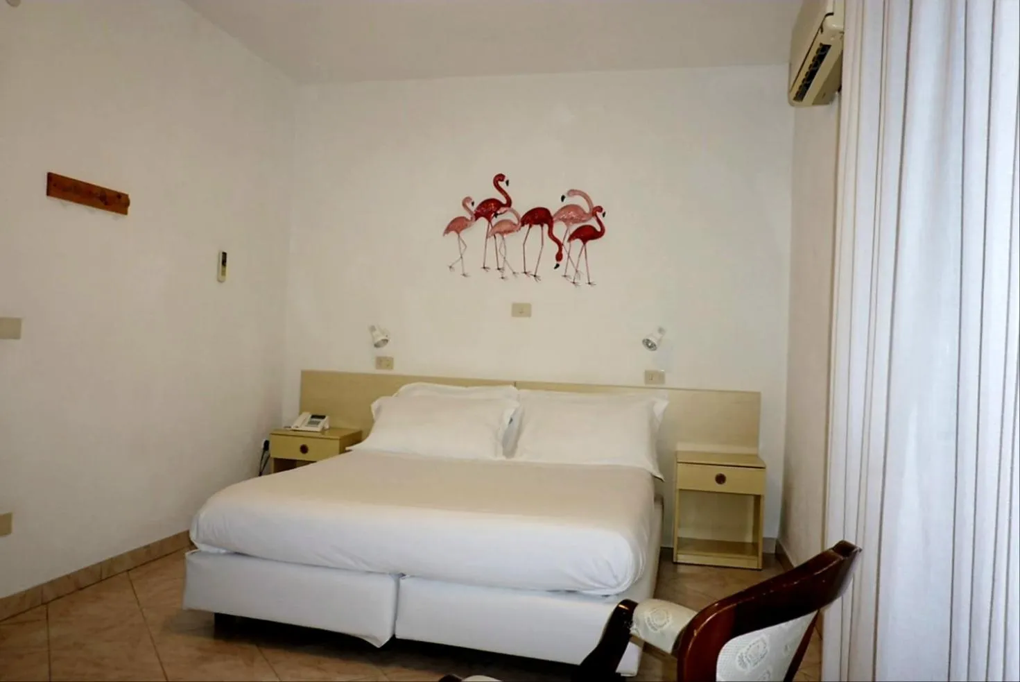 Bed in Hotel Arcobaleno
