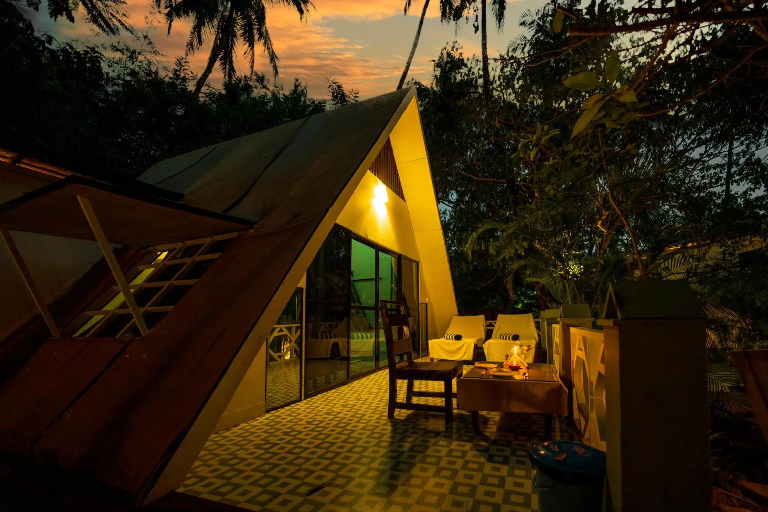 Balcony/Terrace in La La Land Resort Goa