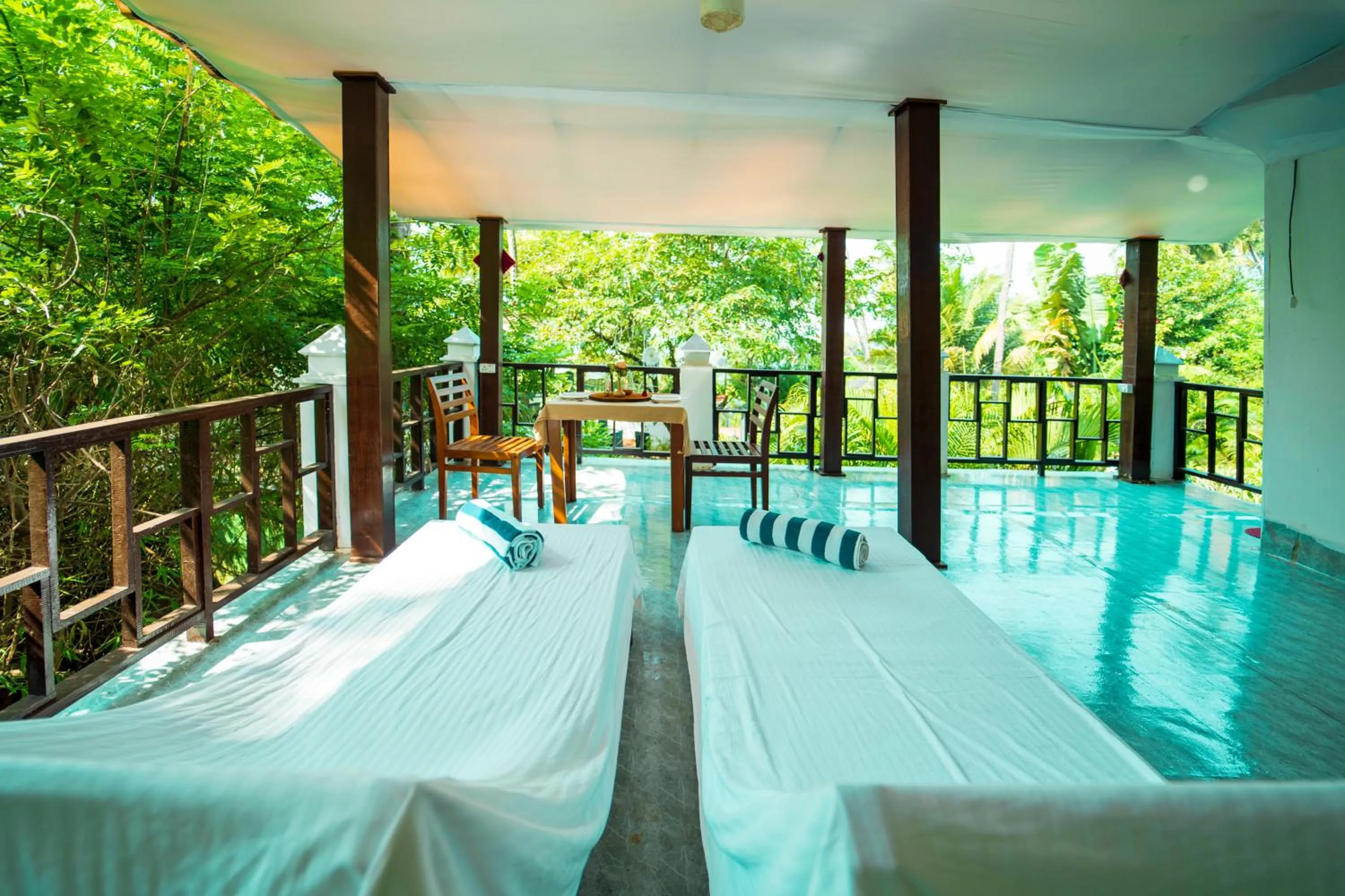 Balcony/Terrace in La La Land Resort Goa