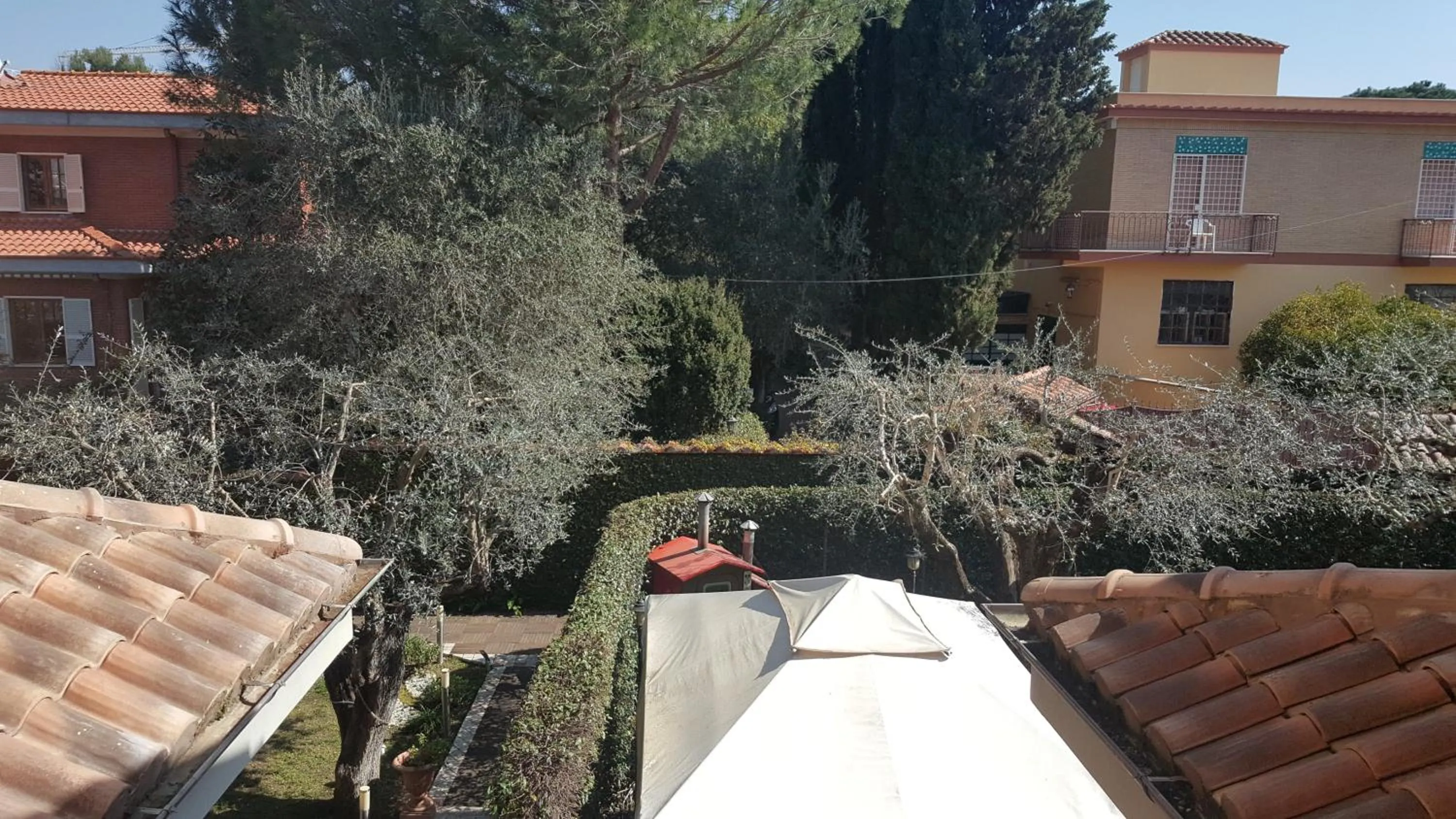 Garden view in Aurelia Garden Gold B&B