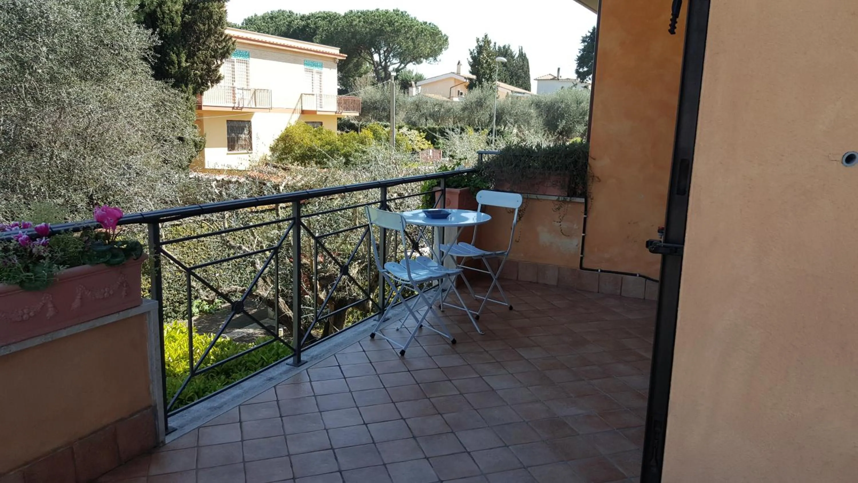 Balcony/Terrace in Aurelia Garden Gold B&B