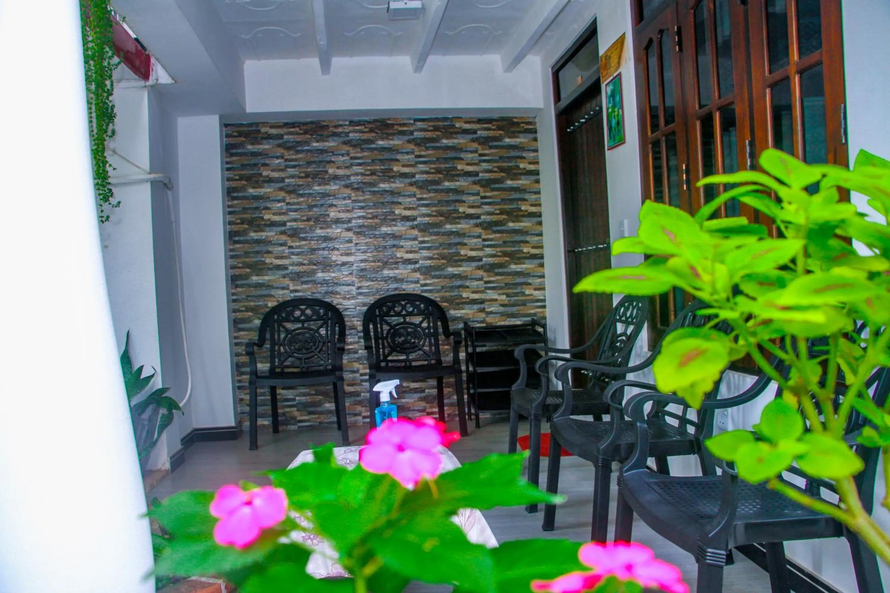 Garden view in Sigiri Tarushan Home Stay