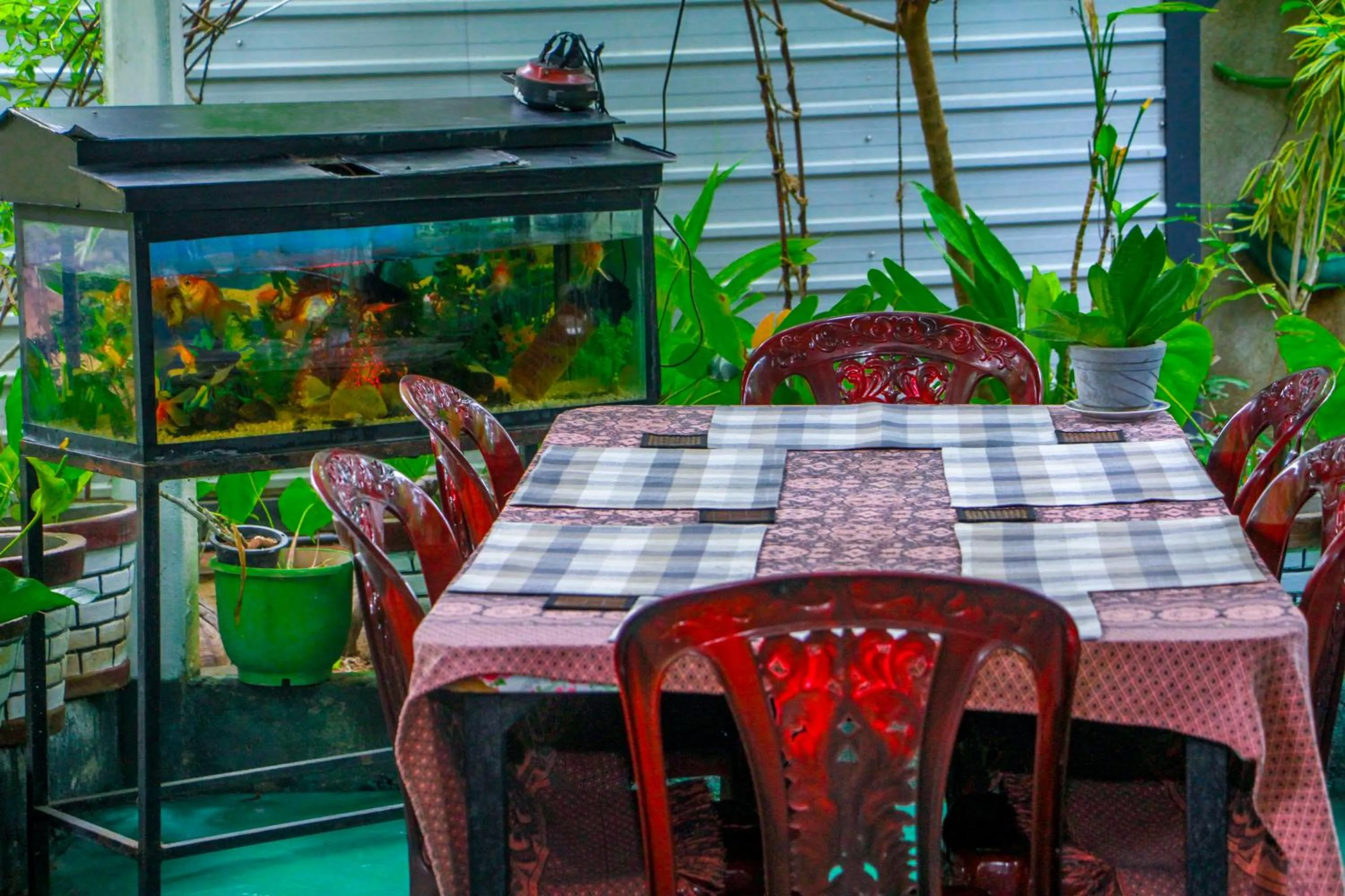 Dining area in Sigiri Tarushan Home Stay