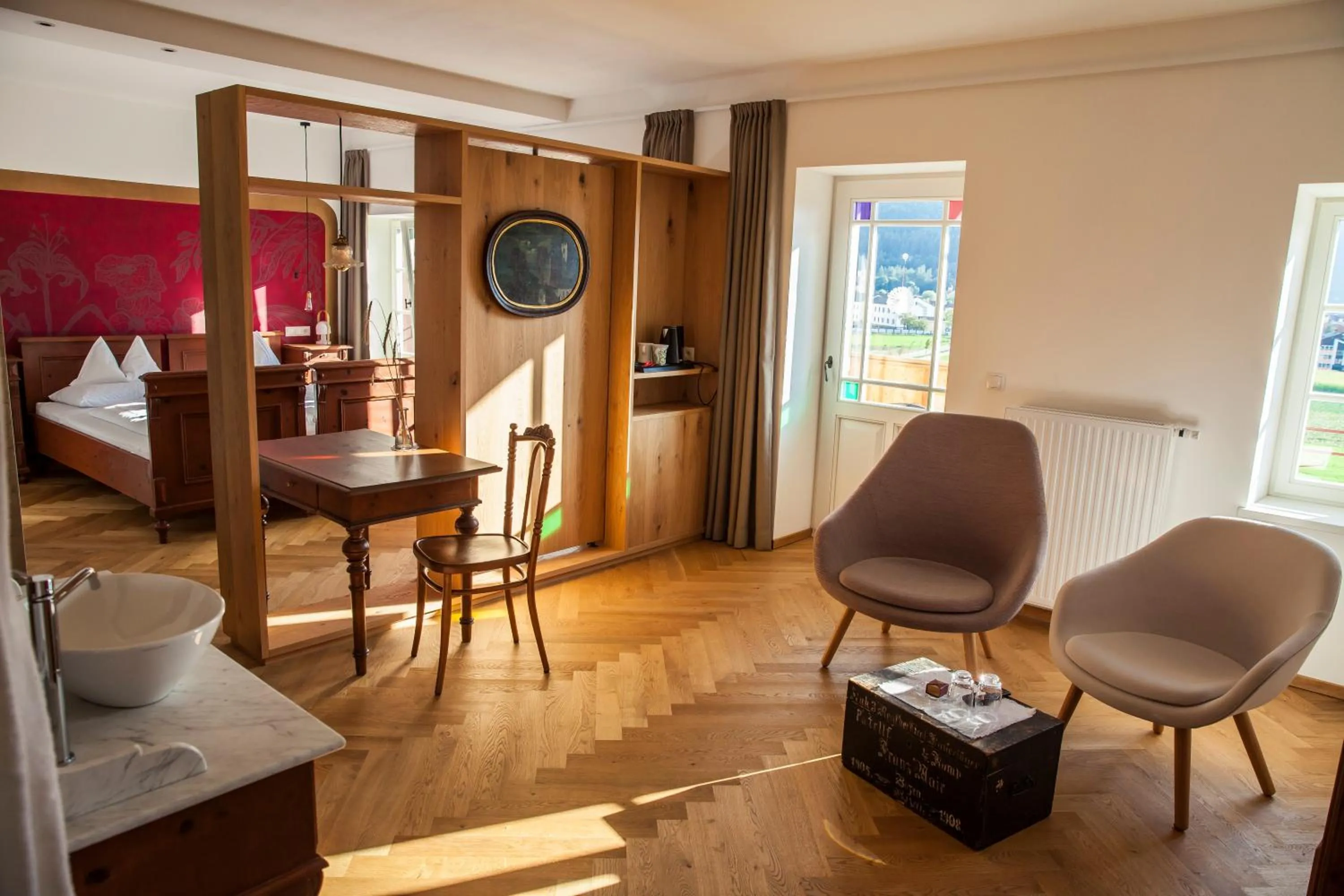 Living room in Niedermairhof