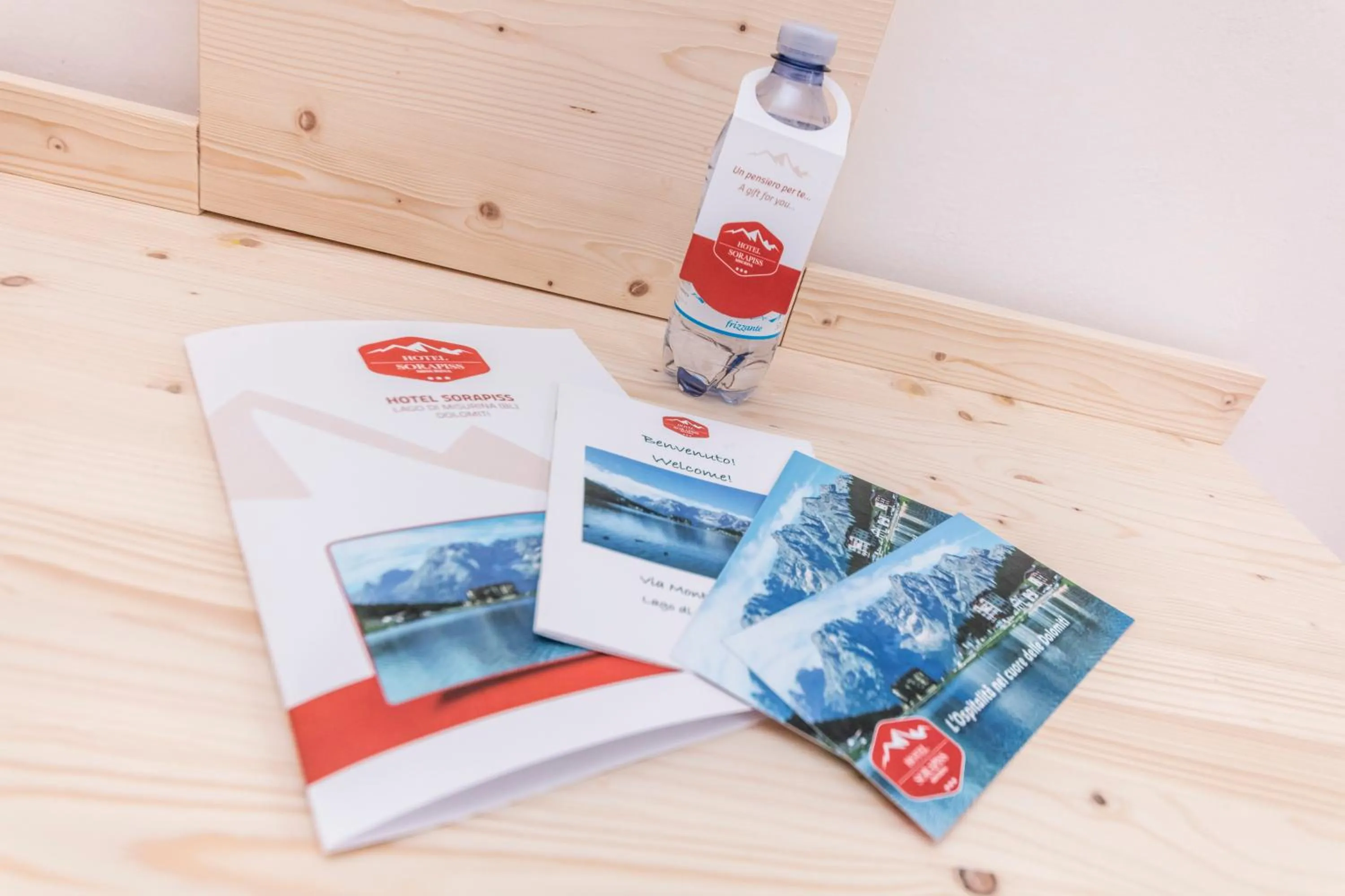 Logo/Certificate/Sign in Hotel Sorapiss