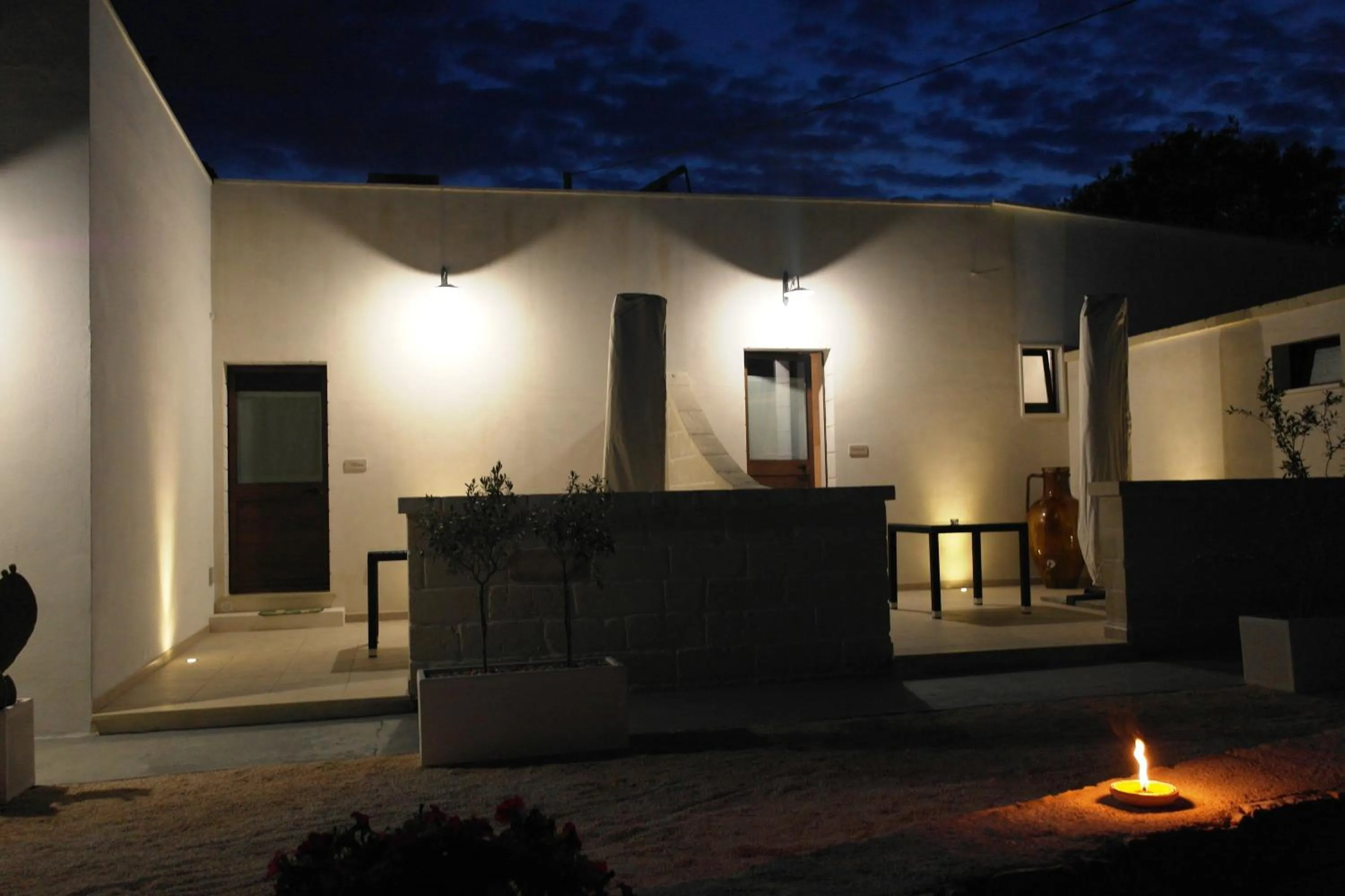 Patio in B&B Demetra