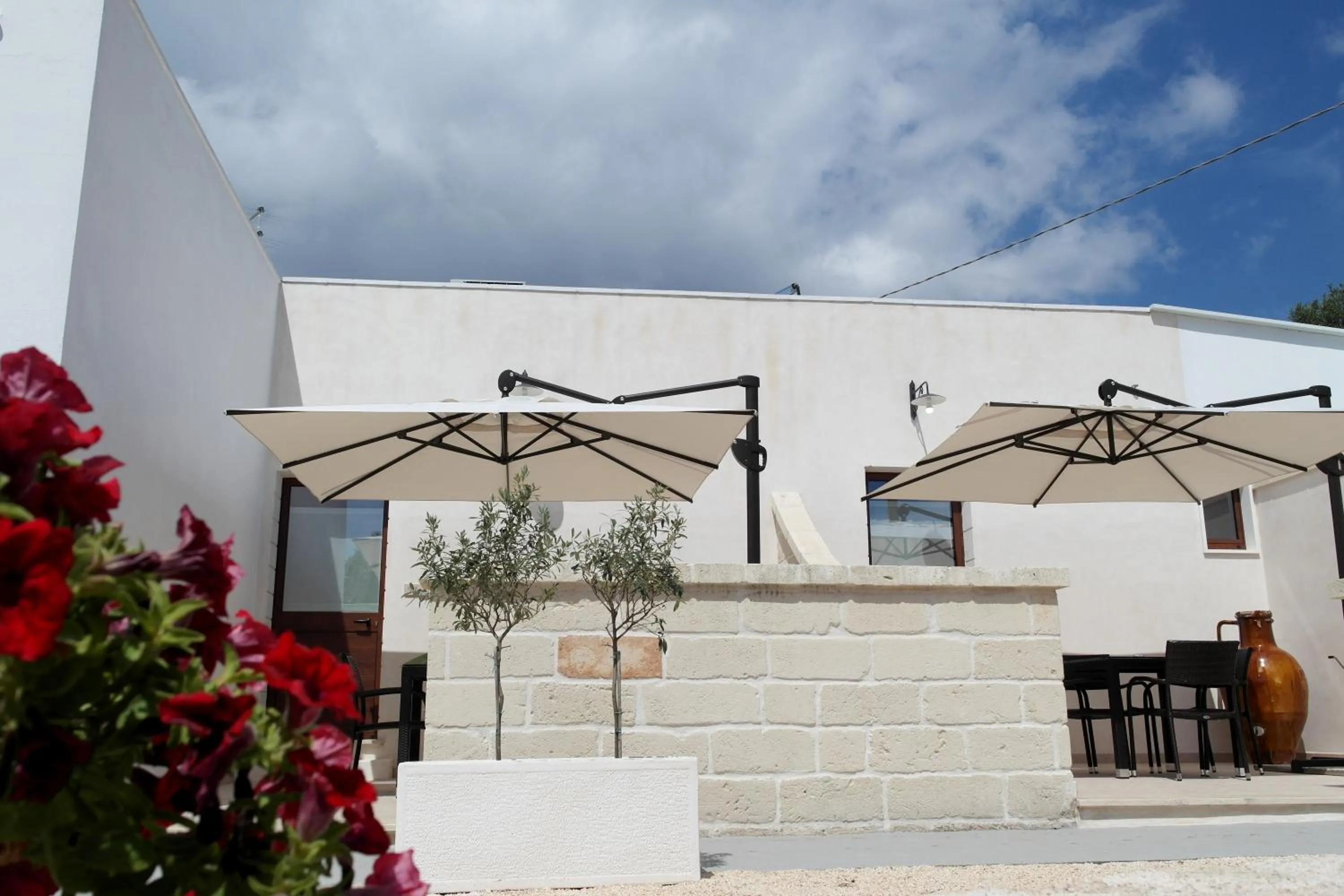 Patio in B&B Demetra