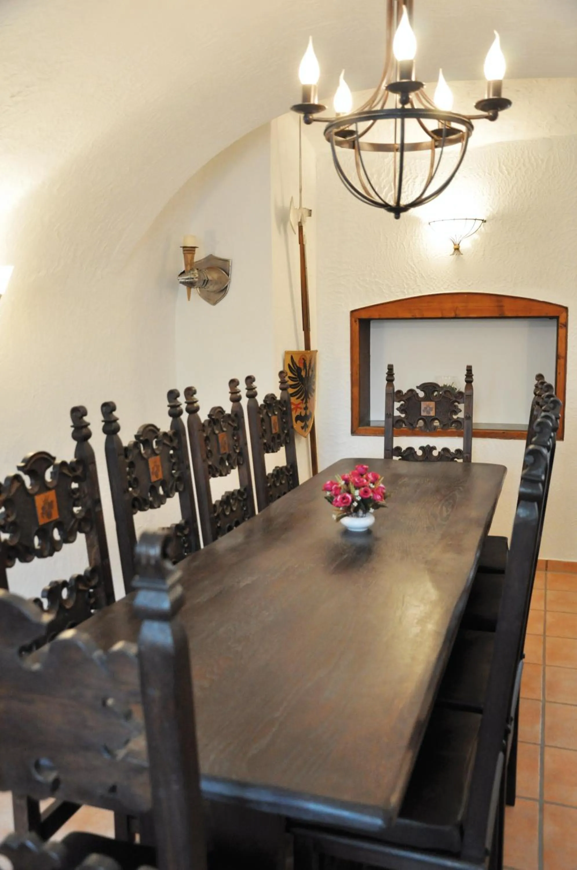 Dining area in Garni Hotel Alber