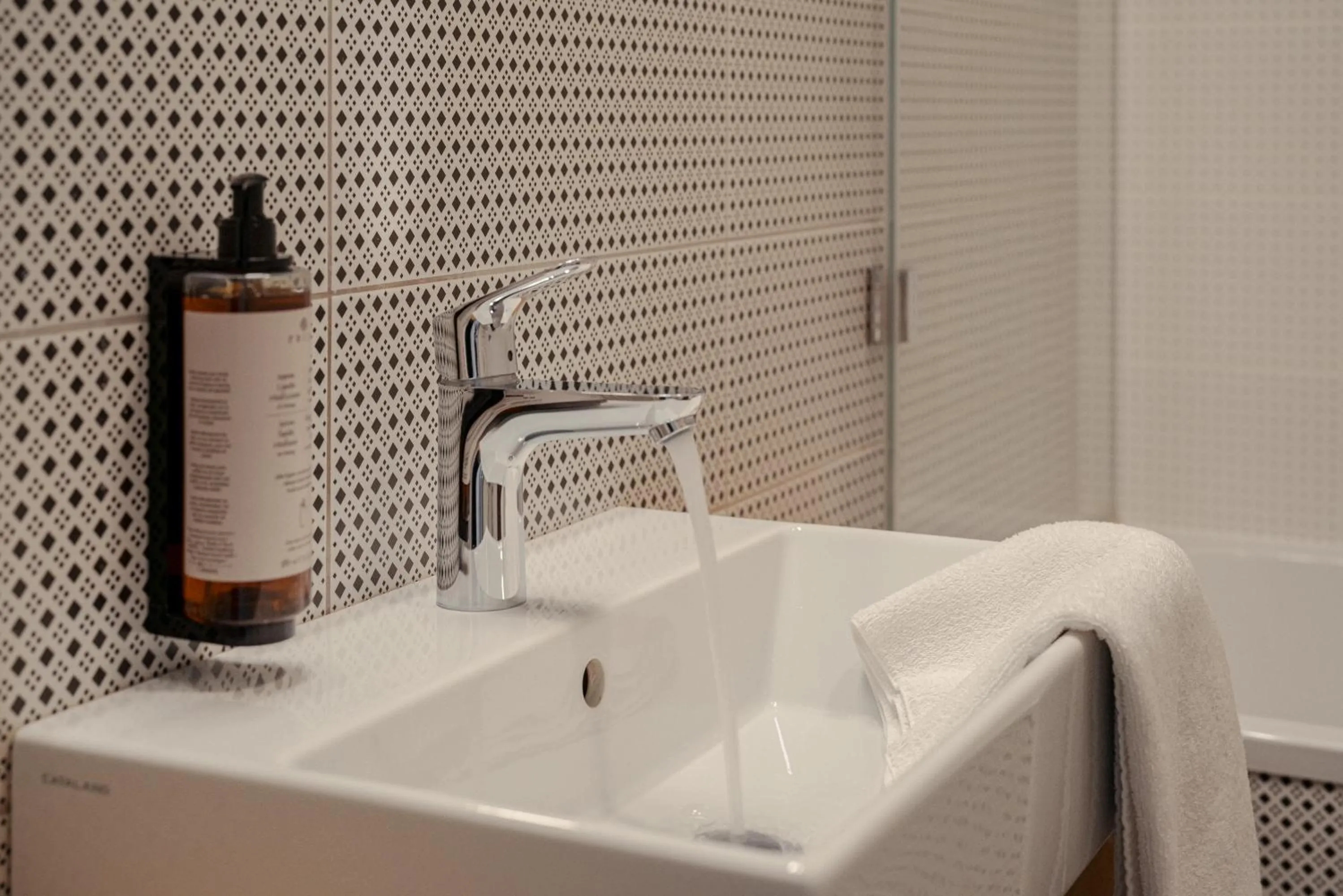 Bathroom in Hotel Faros Gdansk Airport