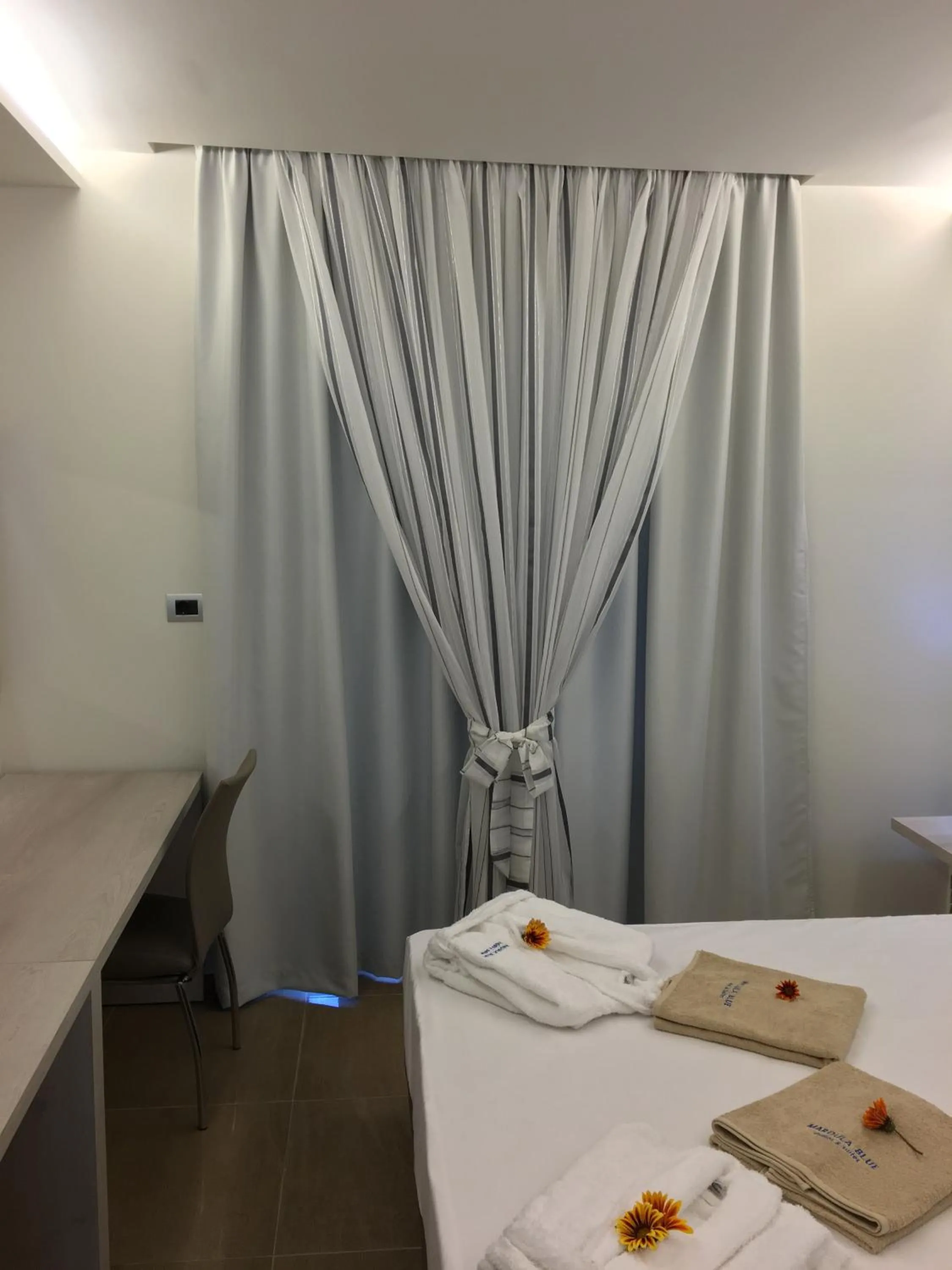 Bedroom, Bed in Casa Blue Sarantis