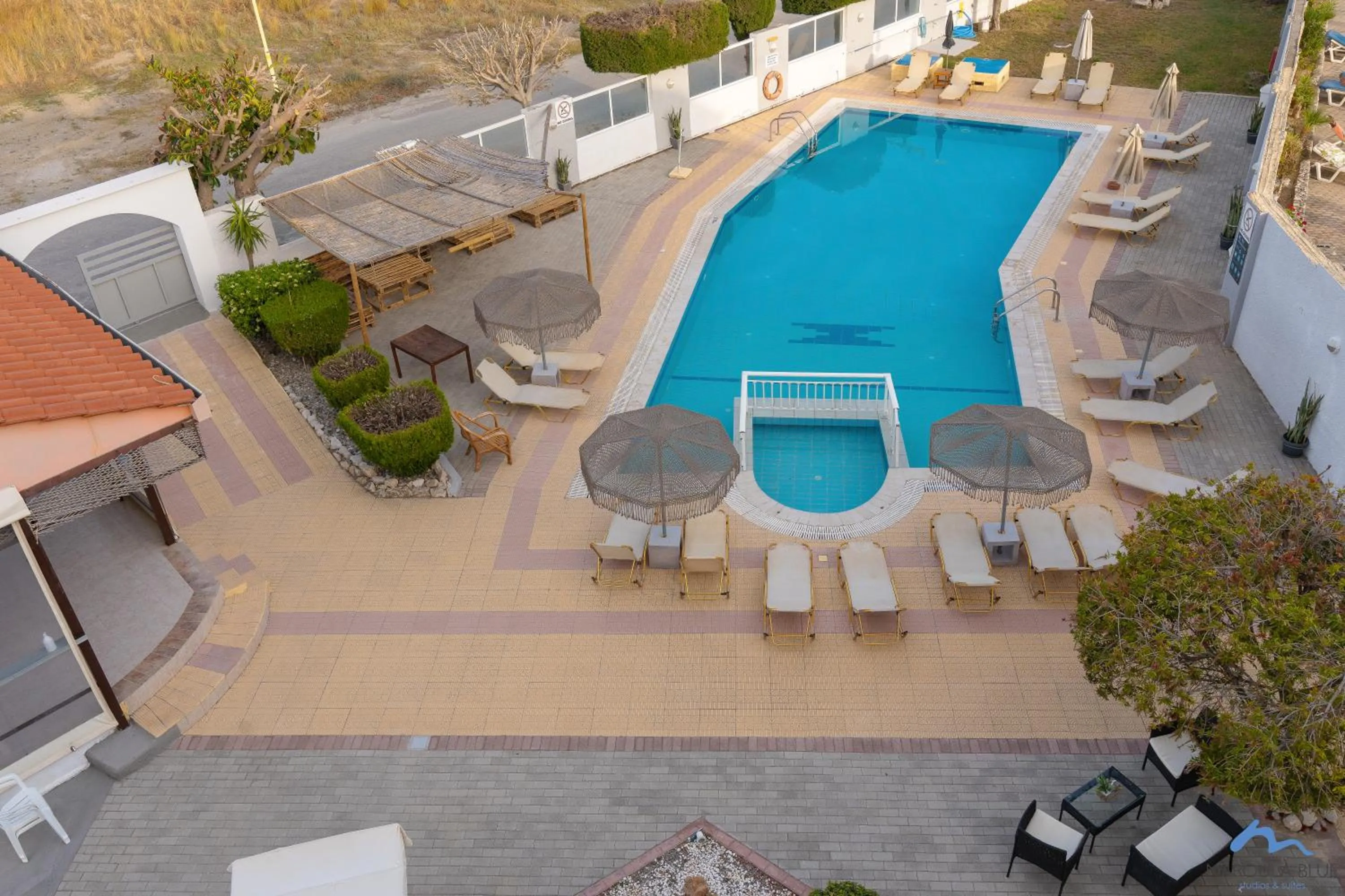 Property building in Casa Blue Sarantis