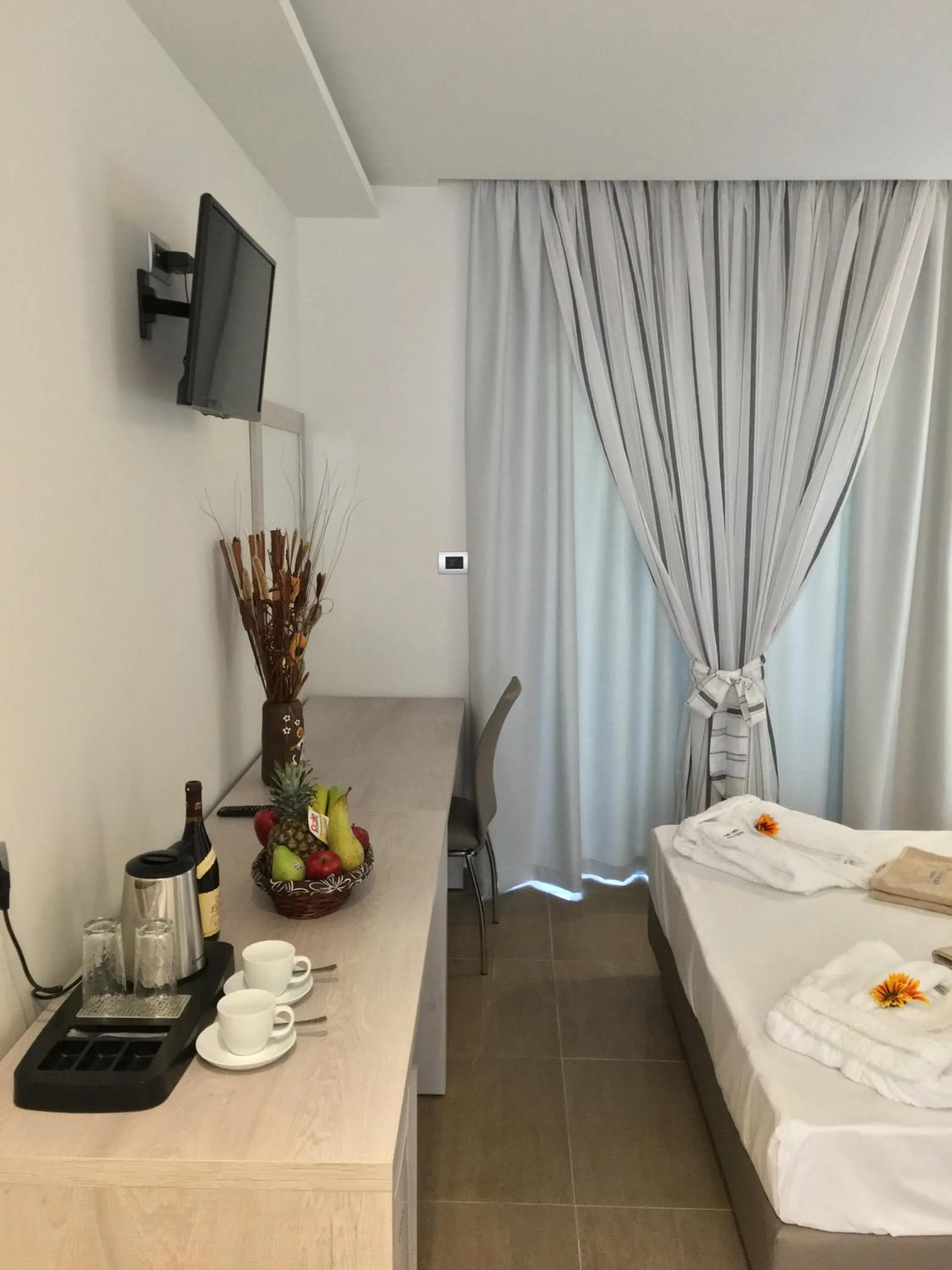 Bedroom, Bed in Casa Blue Sarantis