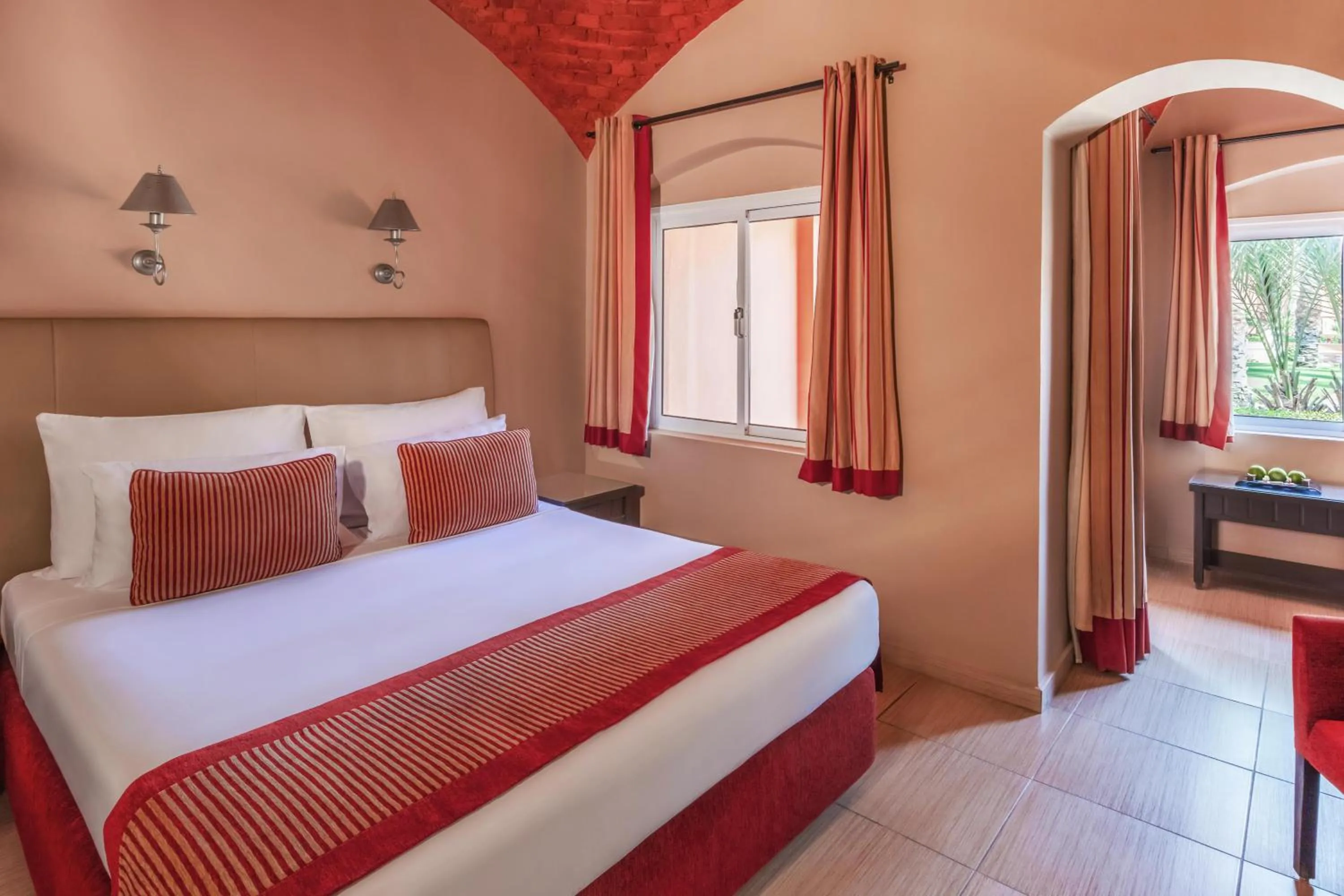 Photo of the whole room, Bed in JAZ Makadi Oasis Resort