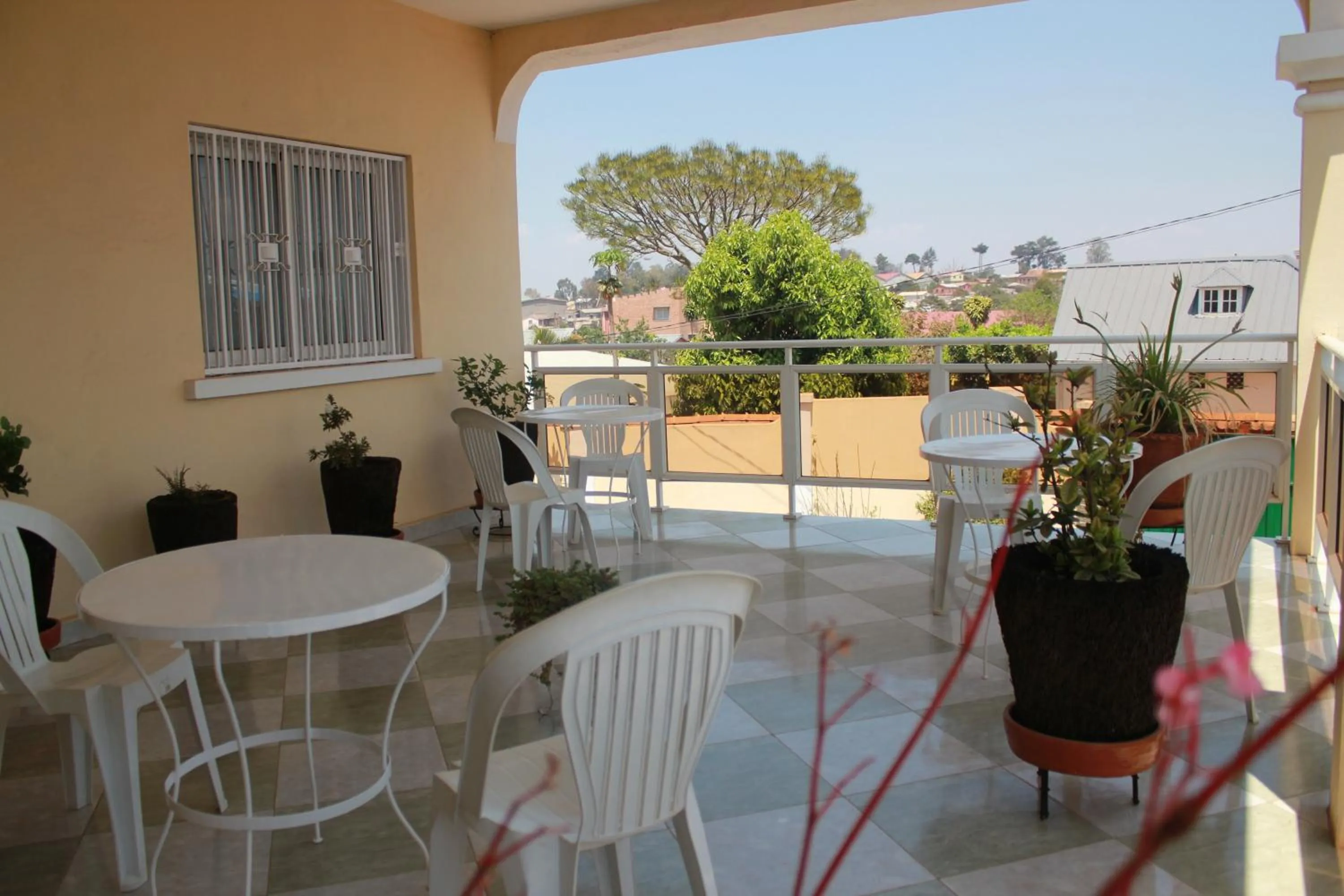 Balcony/Terrace in K.méléon-Hôtel