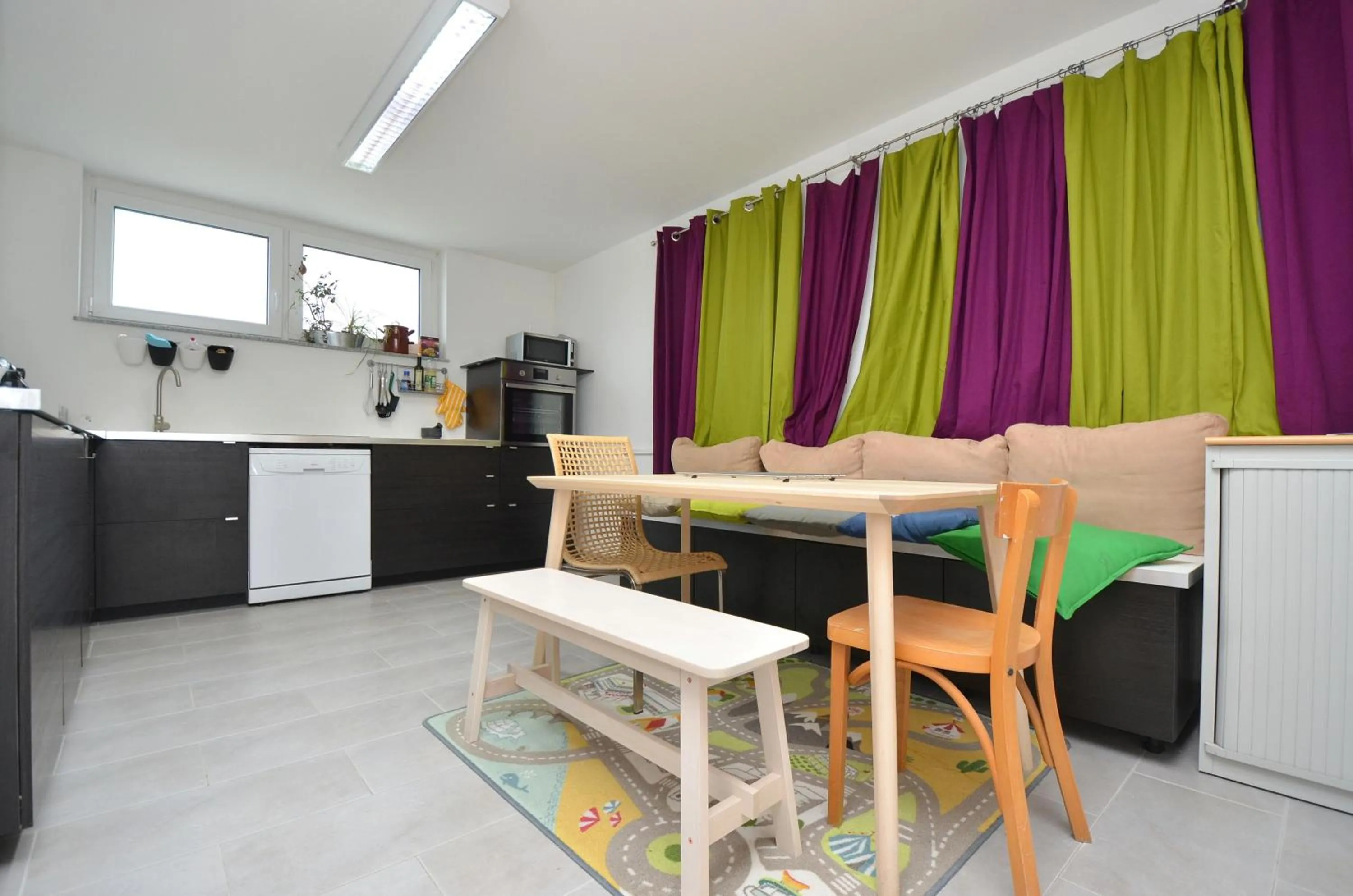 Communal kitchen in Businessapart Stuttgart