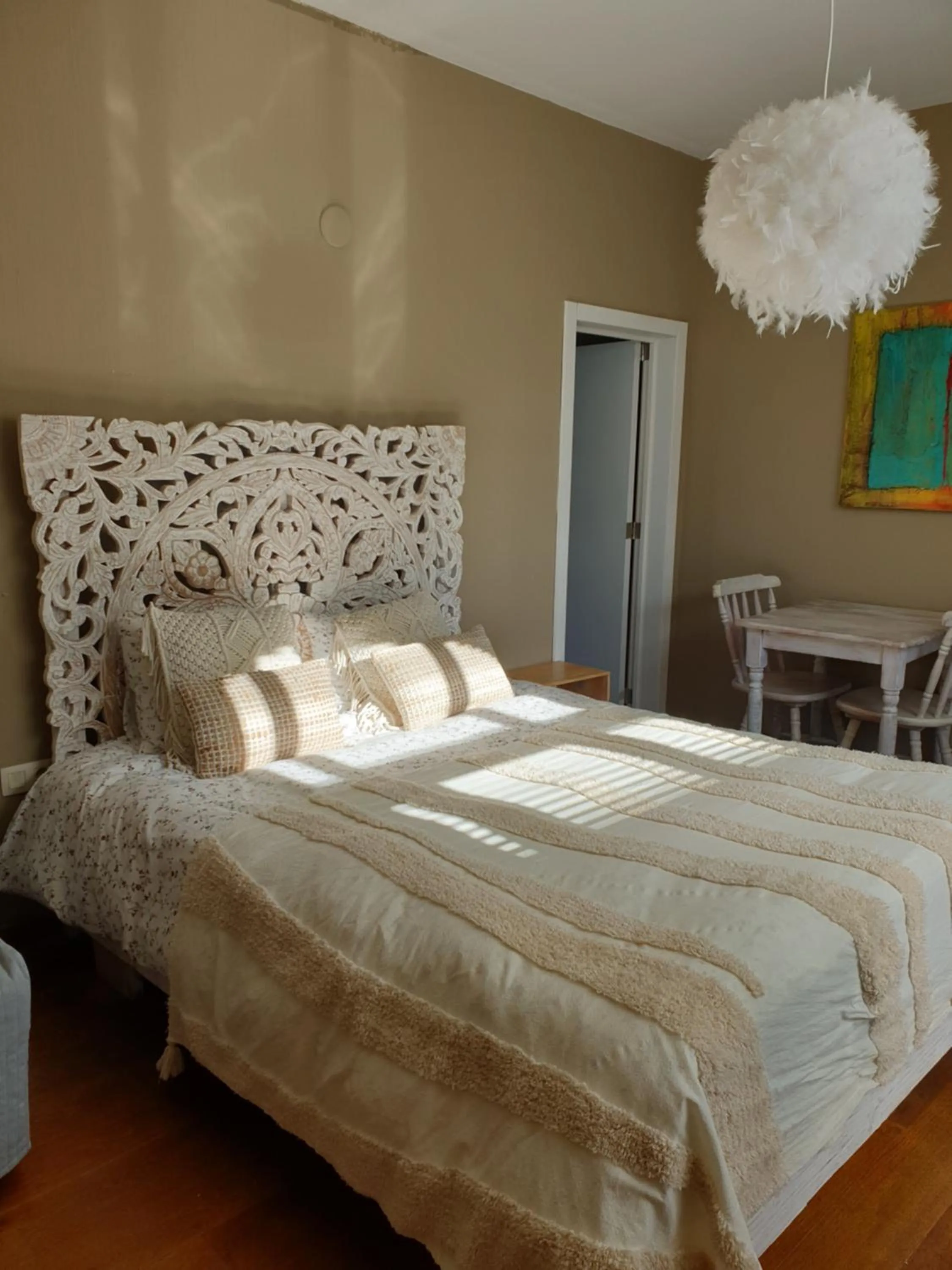 Bed in Escale Chambre d'hôtes Au coeur du vieux Profondeville entre Namur et Dinant