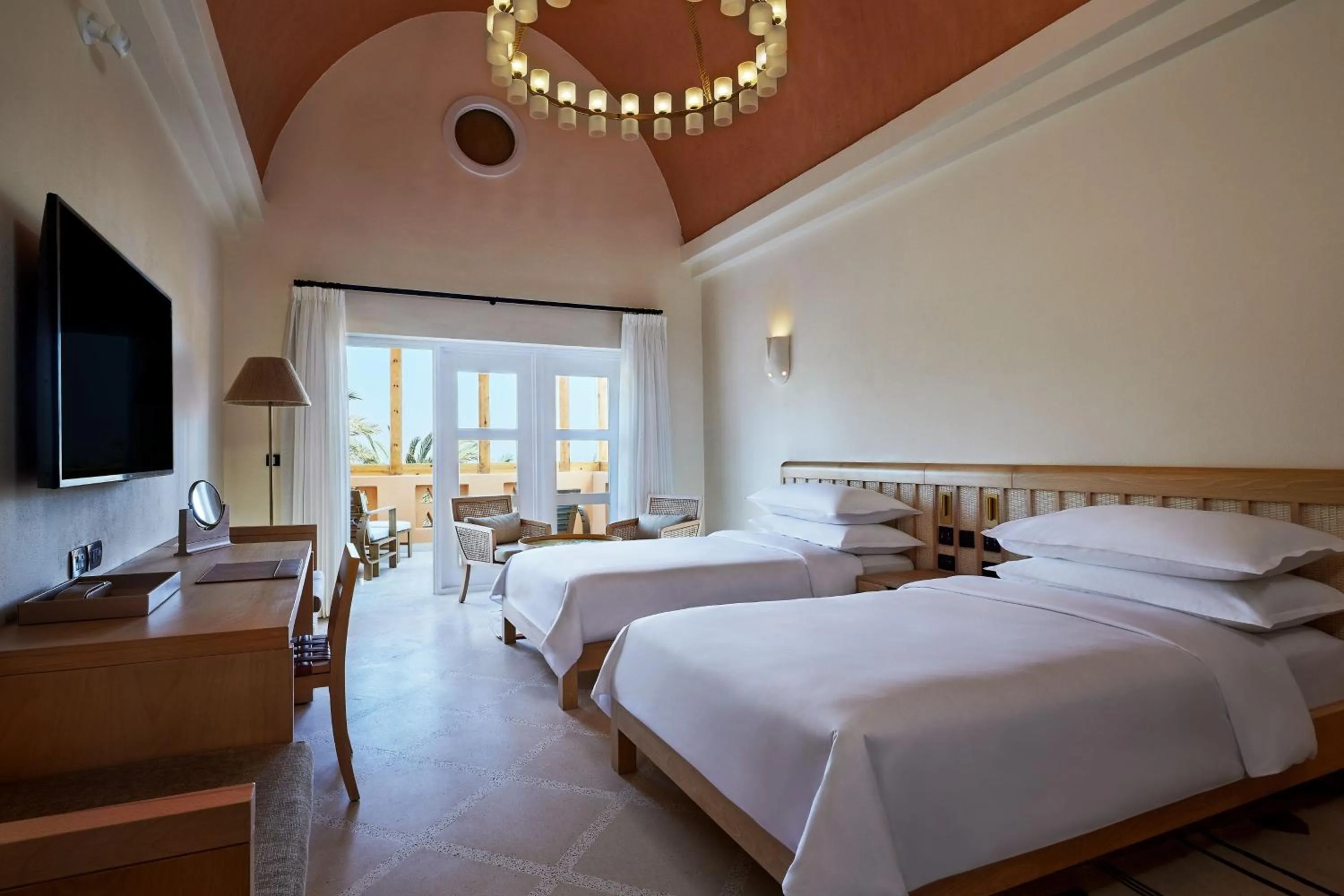 Beach, Bed in Sheraton Miramar Resort El Gouna